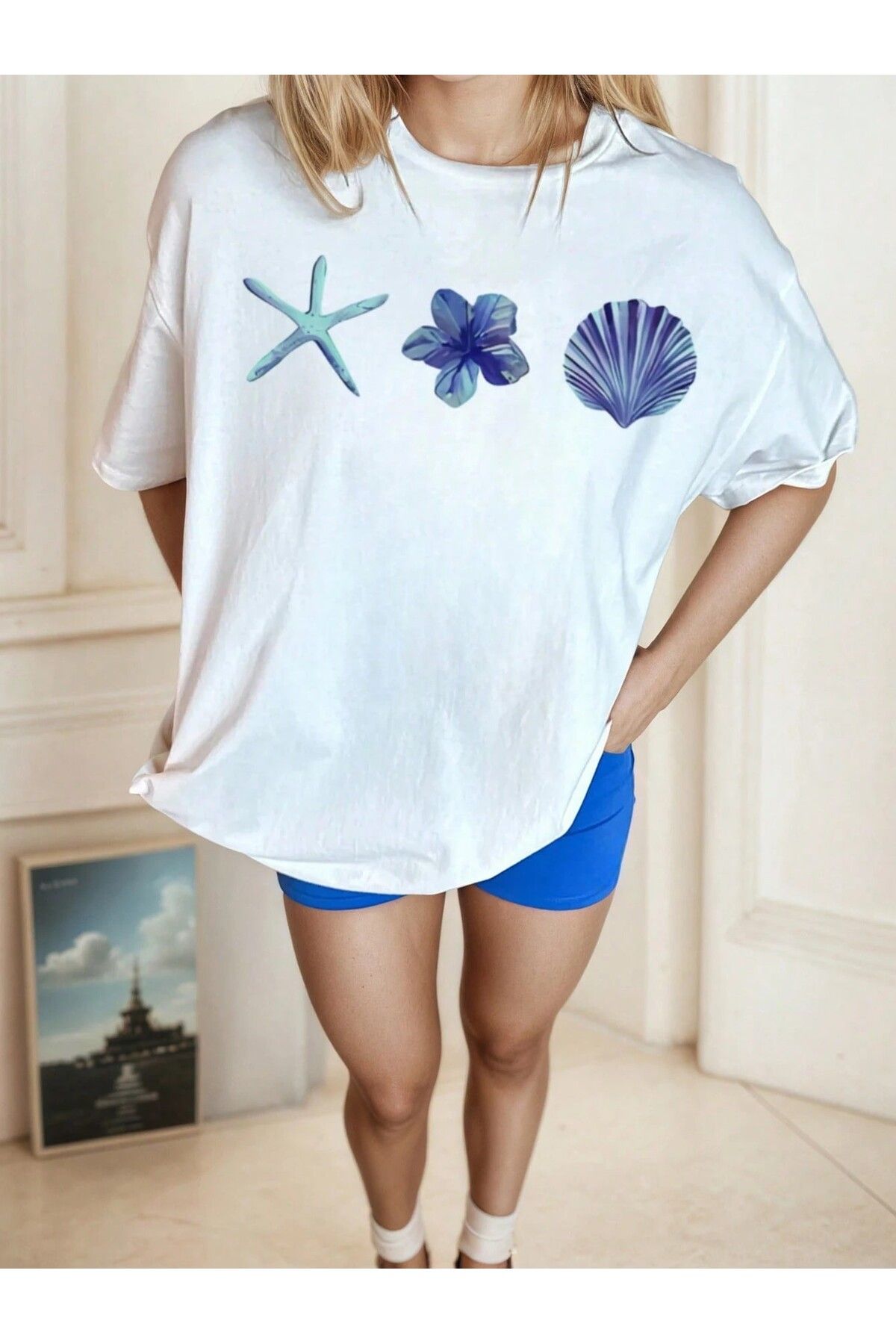 Mella&Co Unisex T-shört Baskılı T-shirt