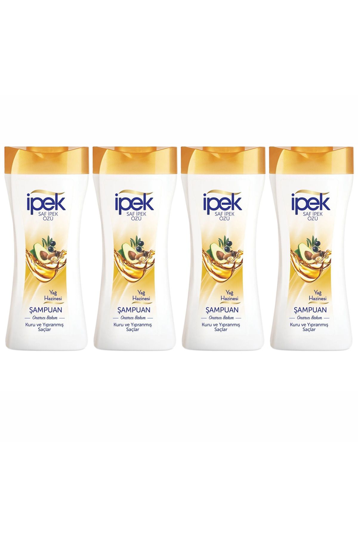 İpek İpek Şampuan 480 ml Kuru Ve Yıpranmış Saçlar 4 ADET