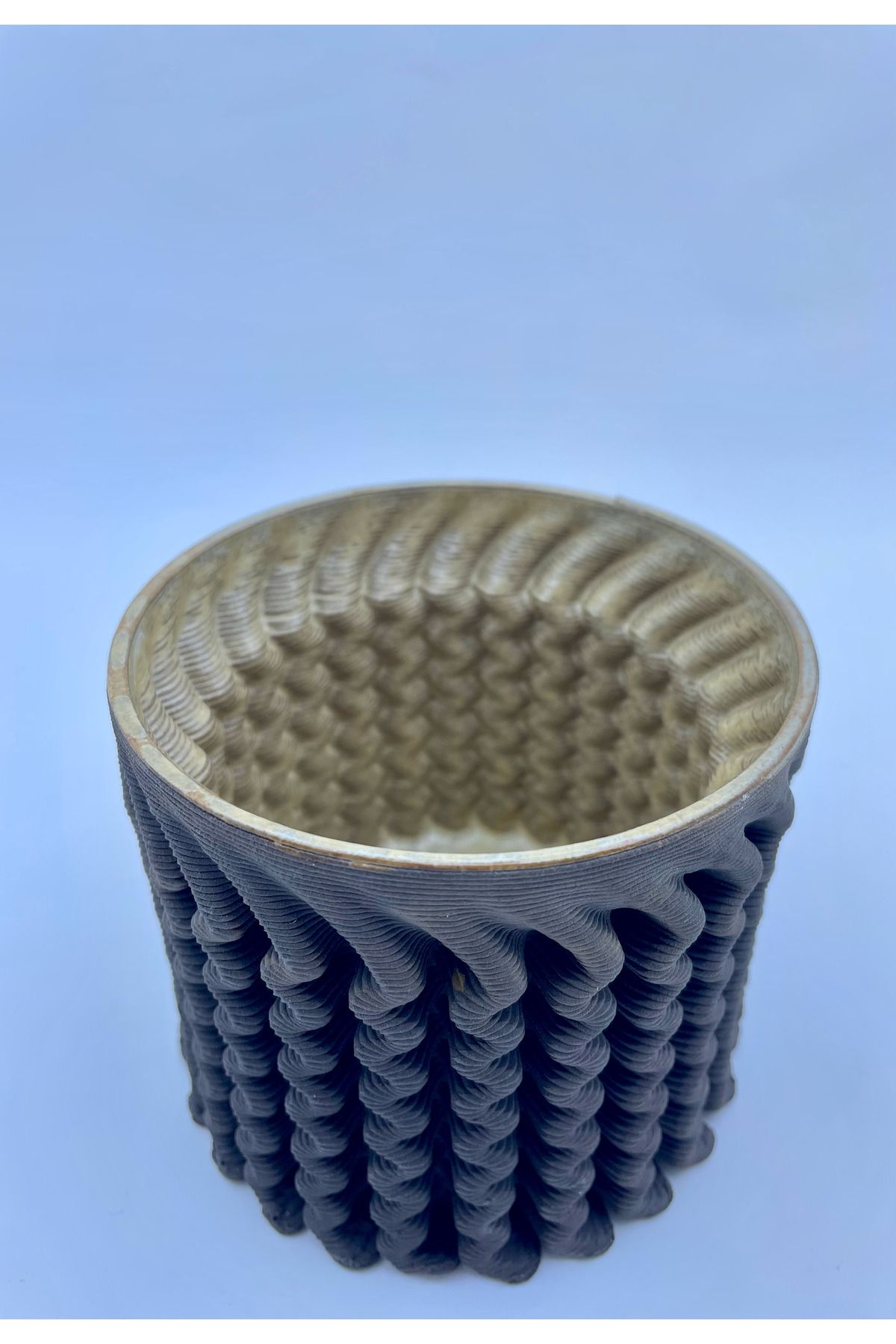 creamic studio 3D Seramik Saksı 9x10| Creamic Studio