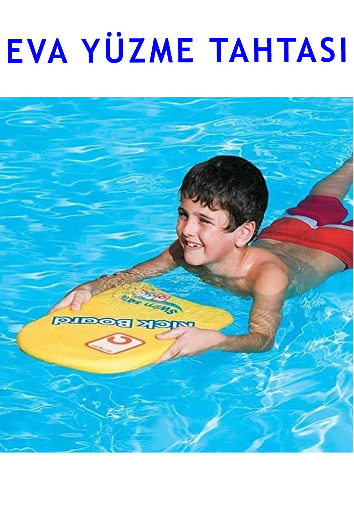 BESTWAY Eva Yüzme Öğretme Tahtası 46 cm / Eva Swimming Kick Board Step C Swim Safe Bestway 32032