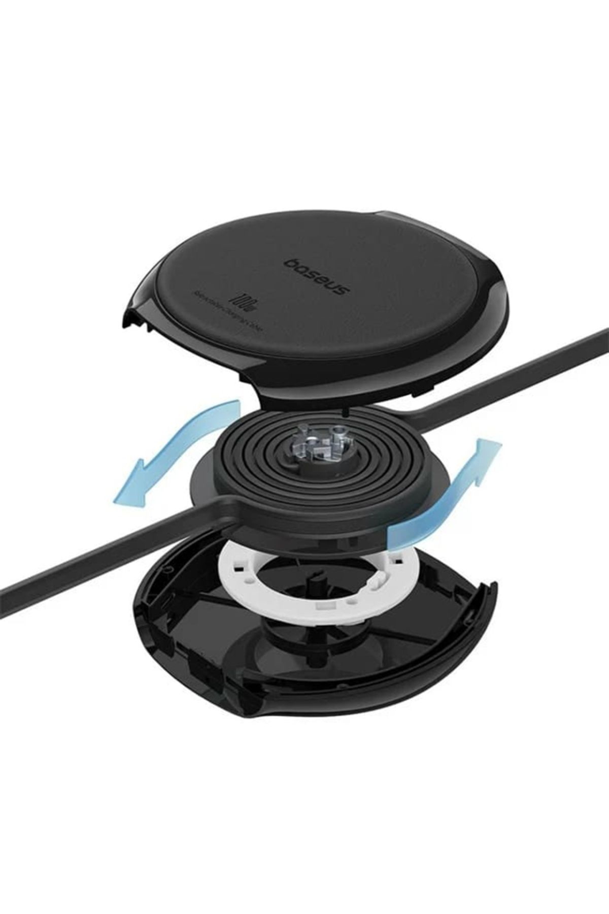 Baseus-Retractable Charging / Data Cable, Type-C to Type-C, 100W, 1m, Baseus, Pathfinder Series, Black 6