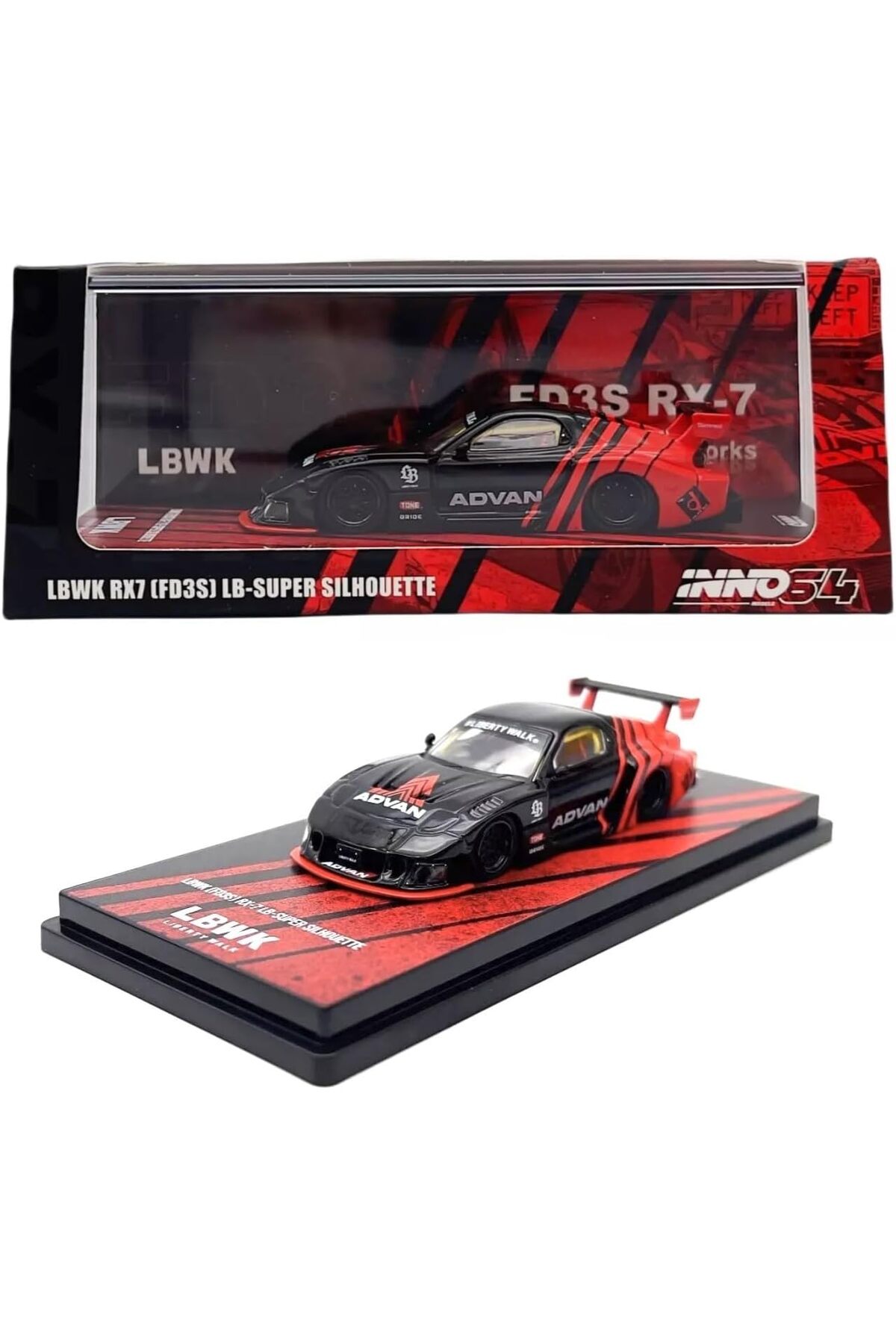 Inno 64 Models Inno64 Lbwk Rx7 (FD3S) Lb-super Siilhouette Advan Livery ...