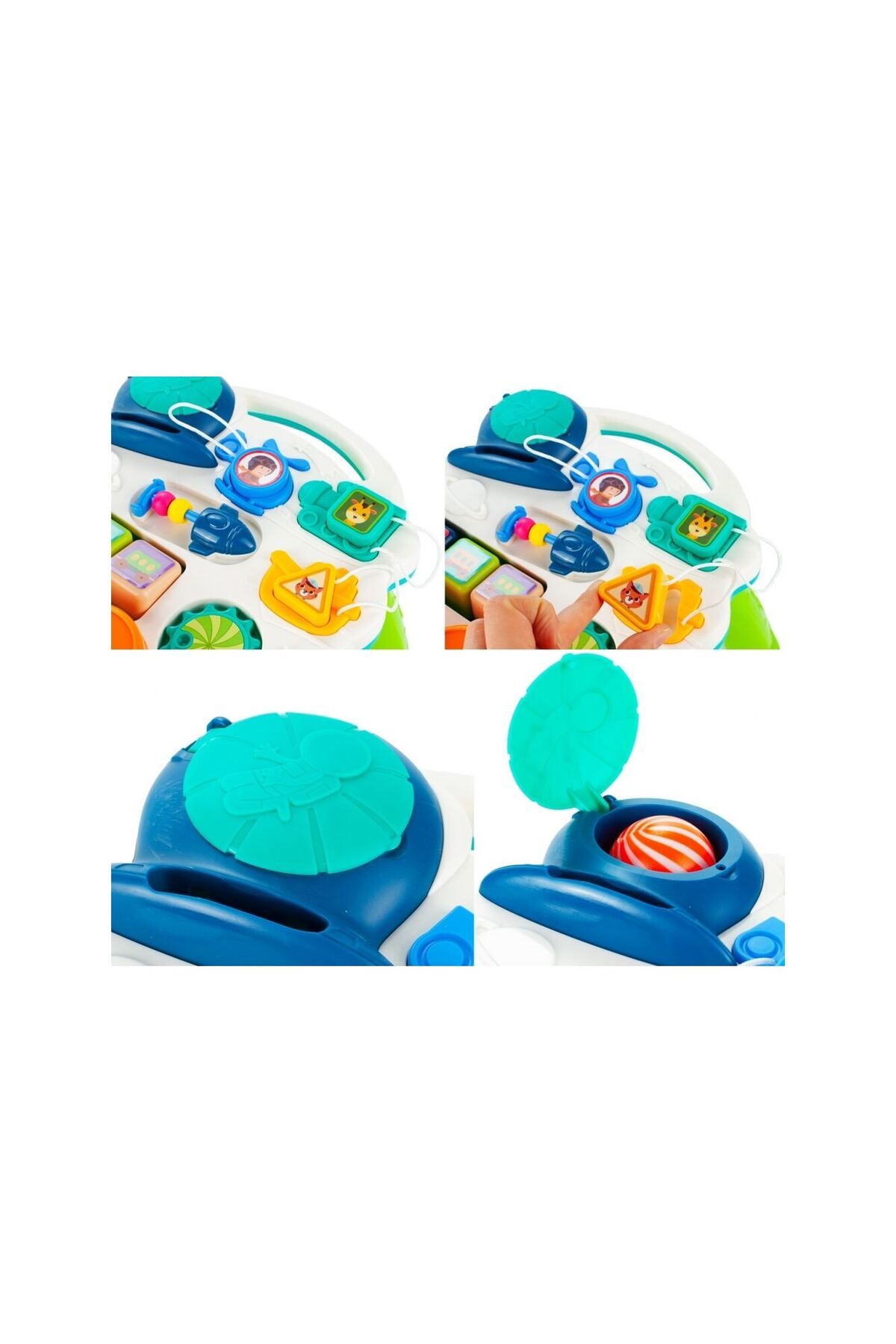 ideal STORE-Baby Elephant 3 in 1 walker IdealStore, Equipped with a removable interactive panel, It can 7
