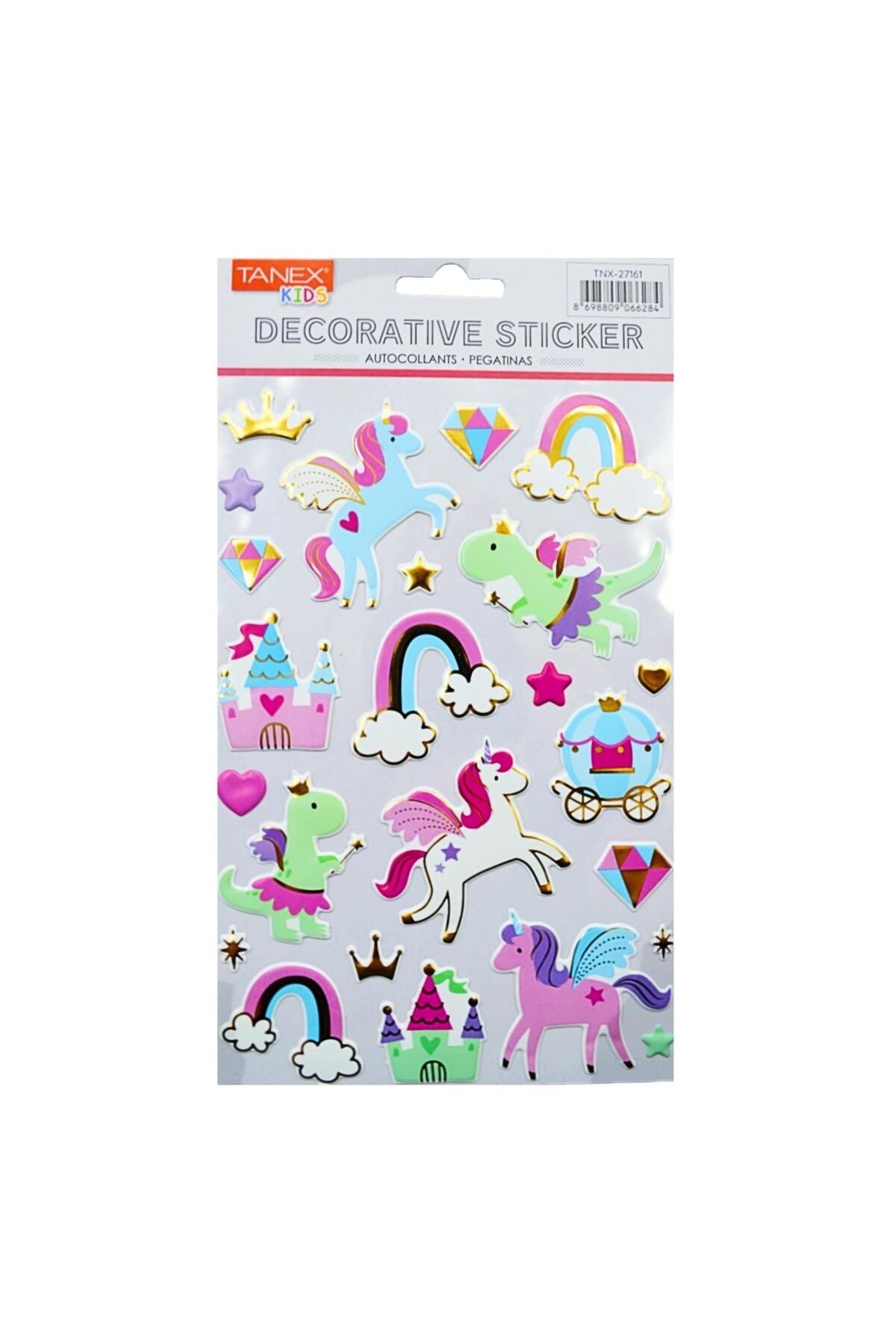 Tanex Kids Sticker Unicorn Krallık Serisi (27161)