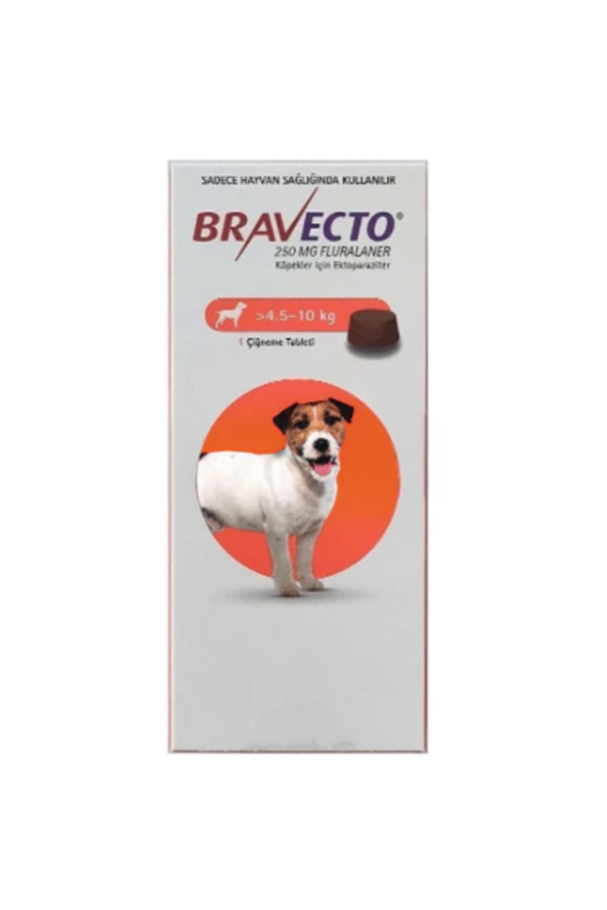 bravecto Bravect-o Köpek İç Dış Anti Parazit Uzaklaştırıcı 4,5-10 kg arası