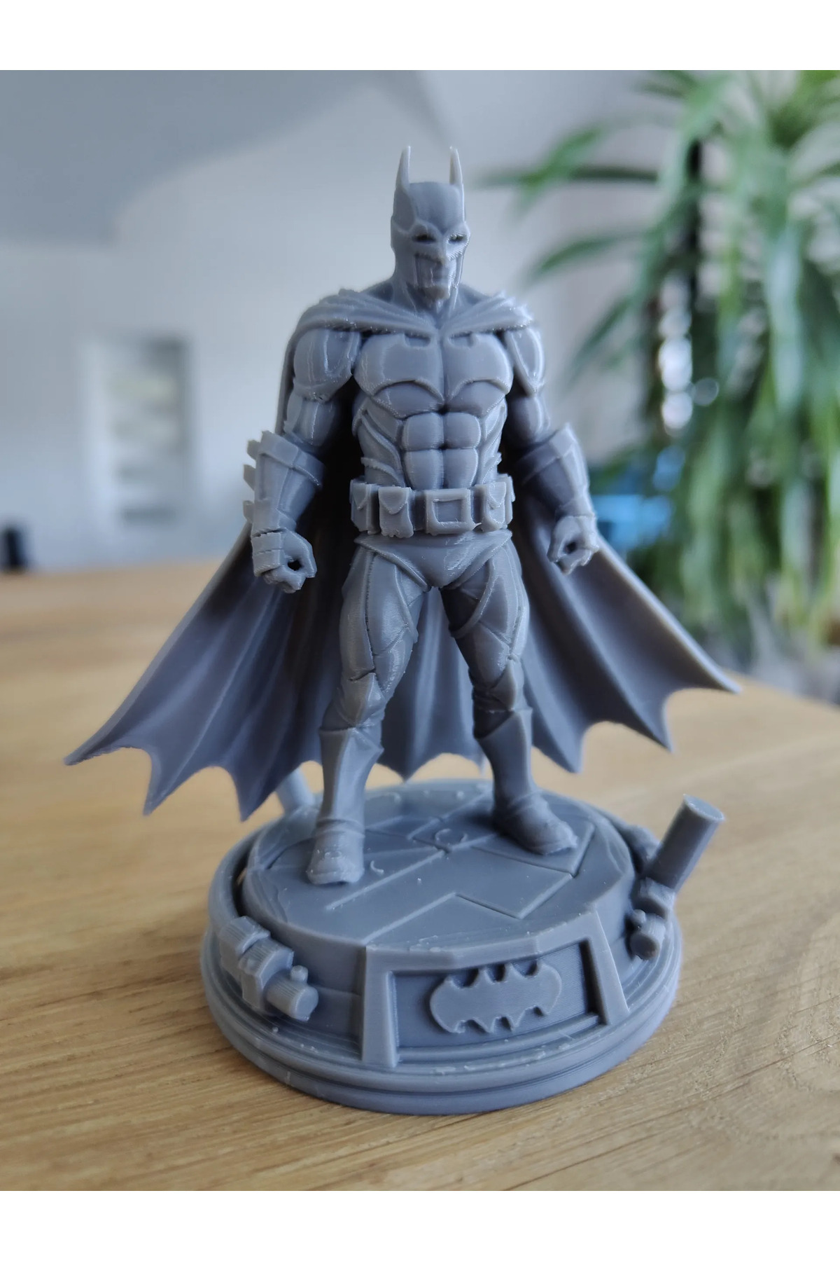 Batman-Diorama-Figur, 10 cm – mit Namen beschreibbare 3D-Druckkollektion und Desktop-Dekoration