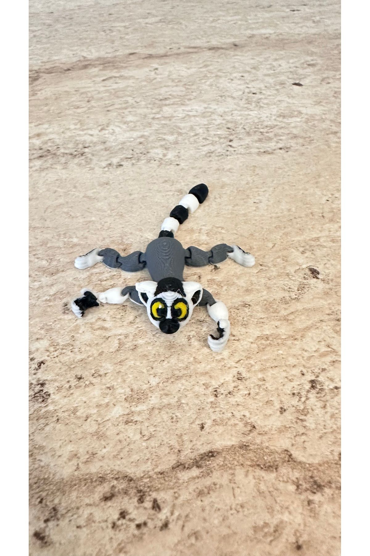 3DFigurika Minik Sevimli 3D Lemur