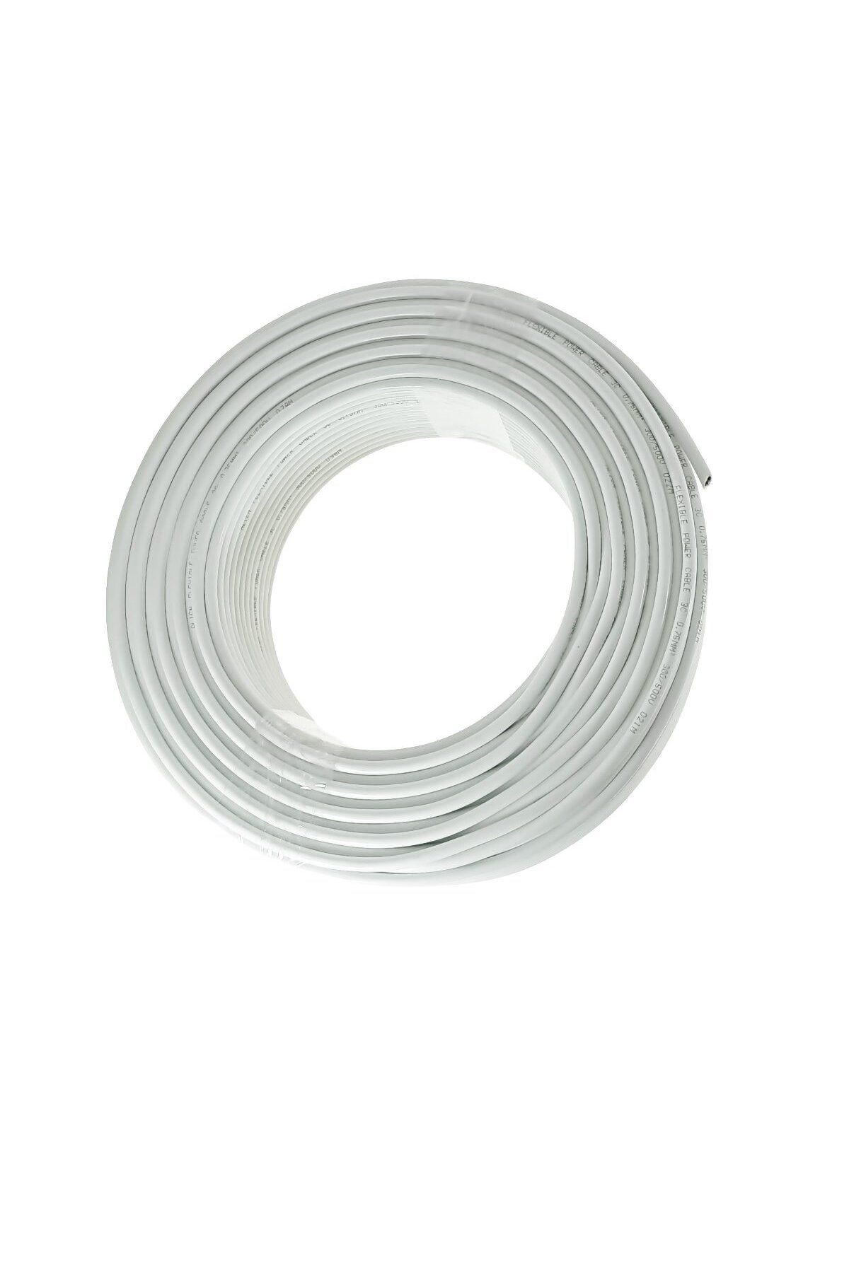 OEM-MYYM electrical cable roll, 3 x 0.75 mmp, copper, 100m, CEMYYM-3-0.75MM-WH, 3C, 300/500V, white 1