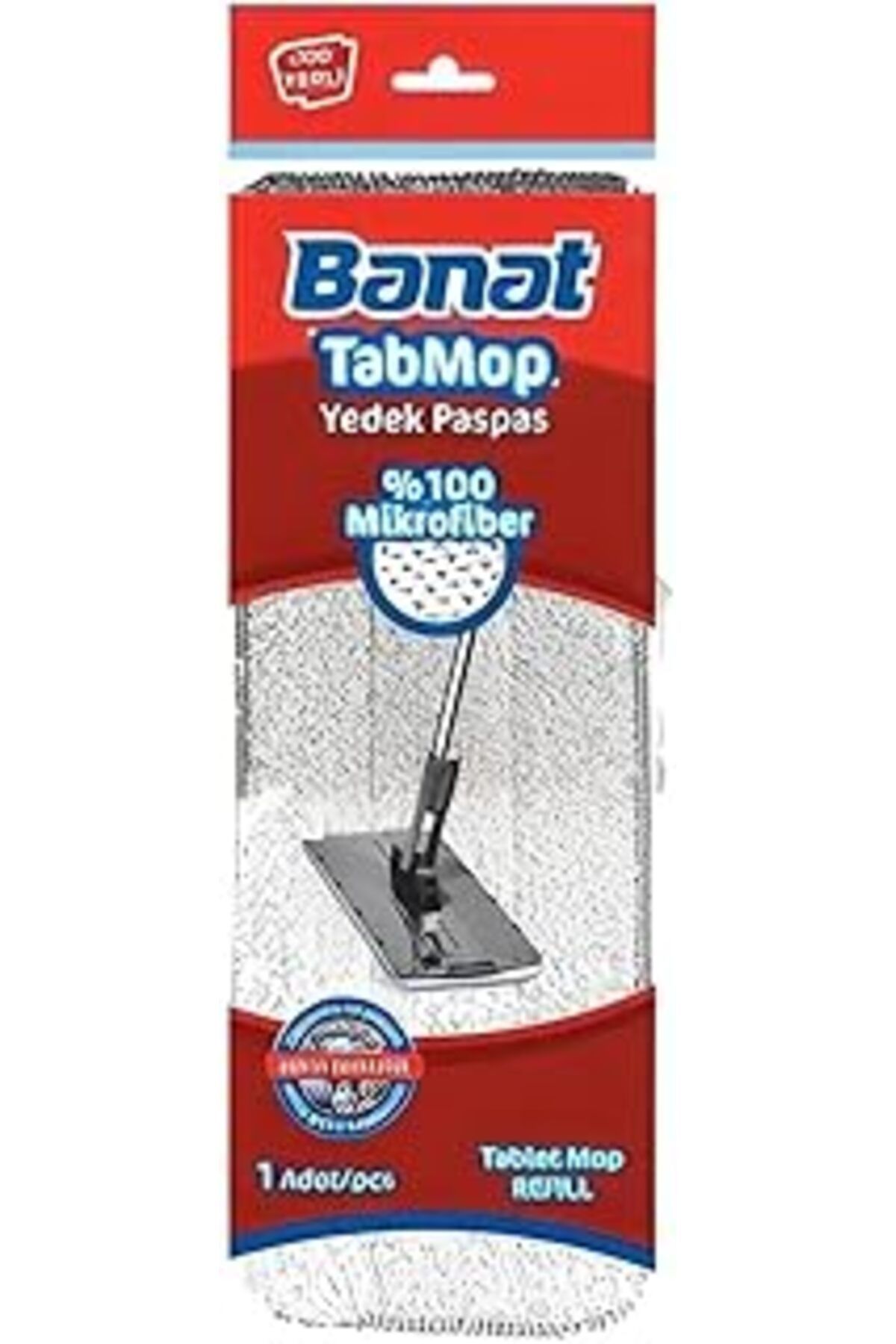 Mu Art Ahşap Banat Tabmop Tablet Mop Yedek