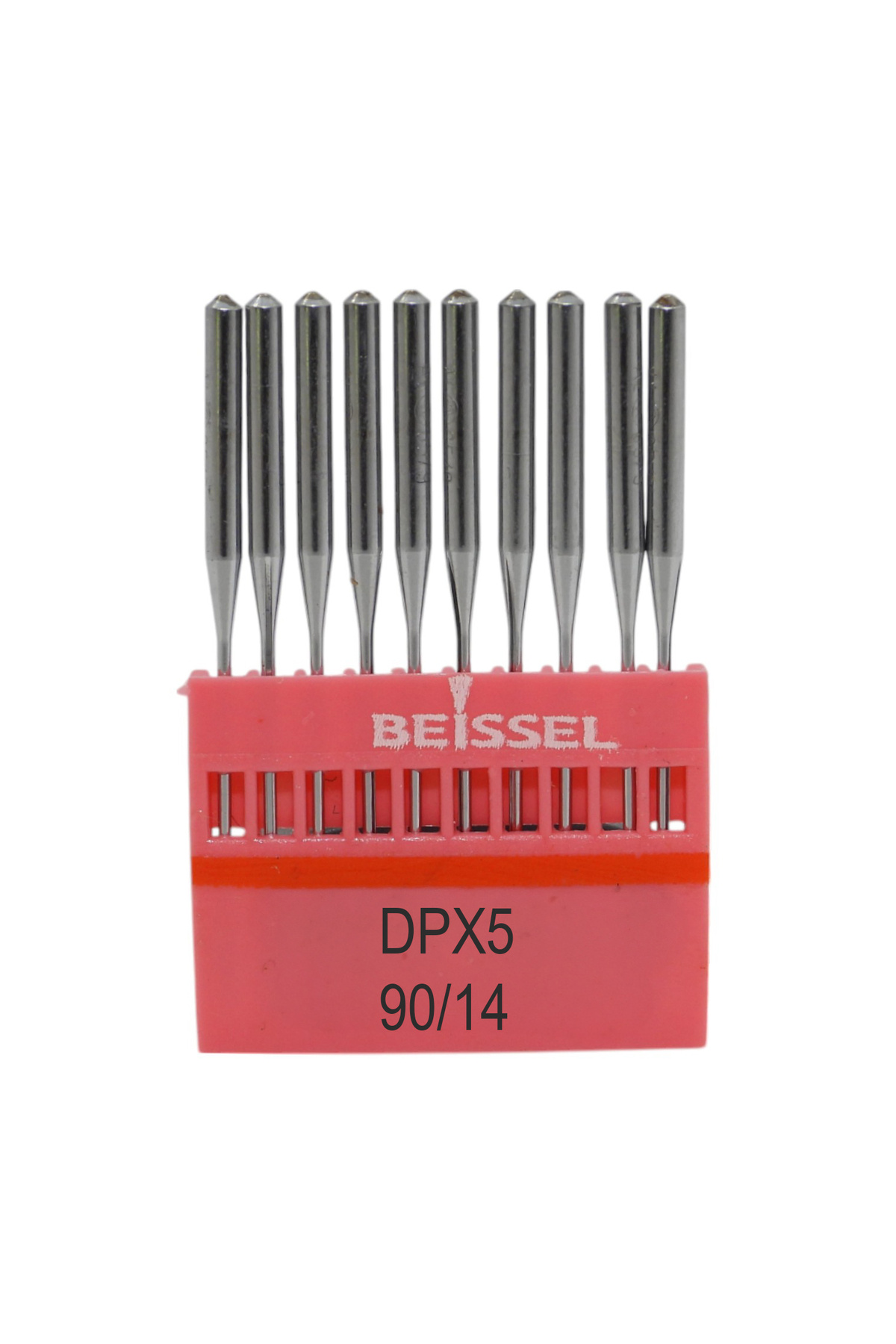 BEİSSEL Beissel DPx5 Sanayi Tipi Düz makine Kalın dipli iğne 14/90 Numara SES uçlu 10 Adet (1 Paket)