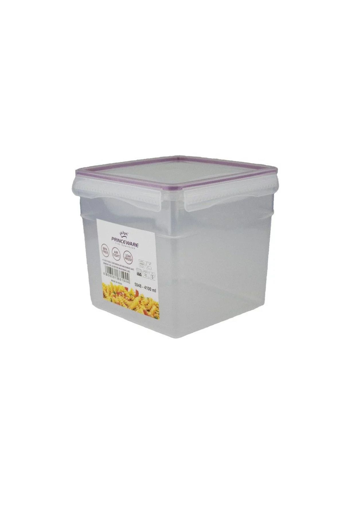 BASURRAH-4L Square Plastic Tobruk Can – Durable Storage Container with Lid for Home & Kitchen Use 1
