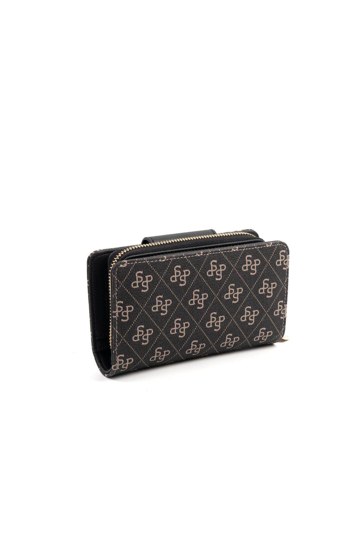 Silver Polo-Silver & Polo Smoked - Black Sp1202 Women's Wallet & Card Holder 3