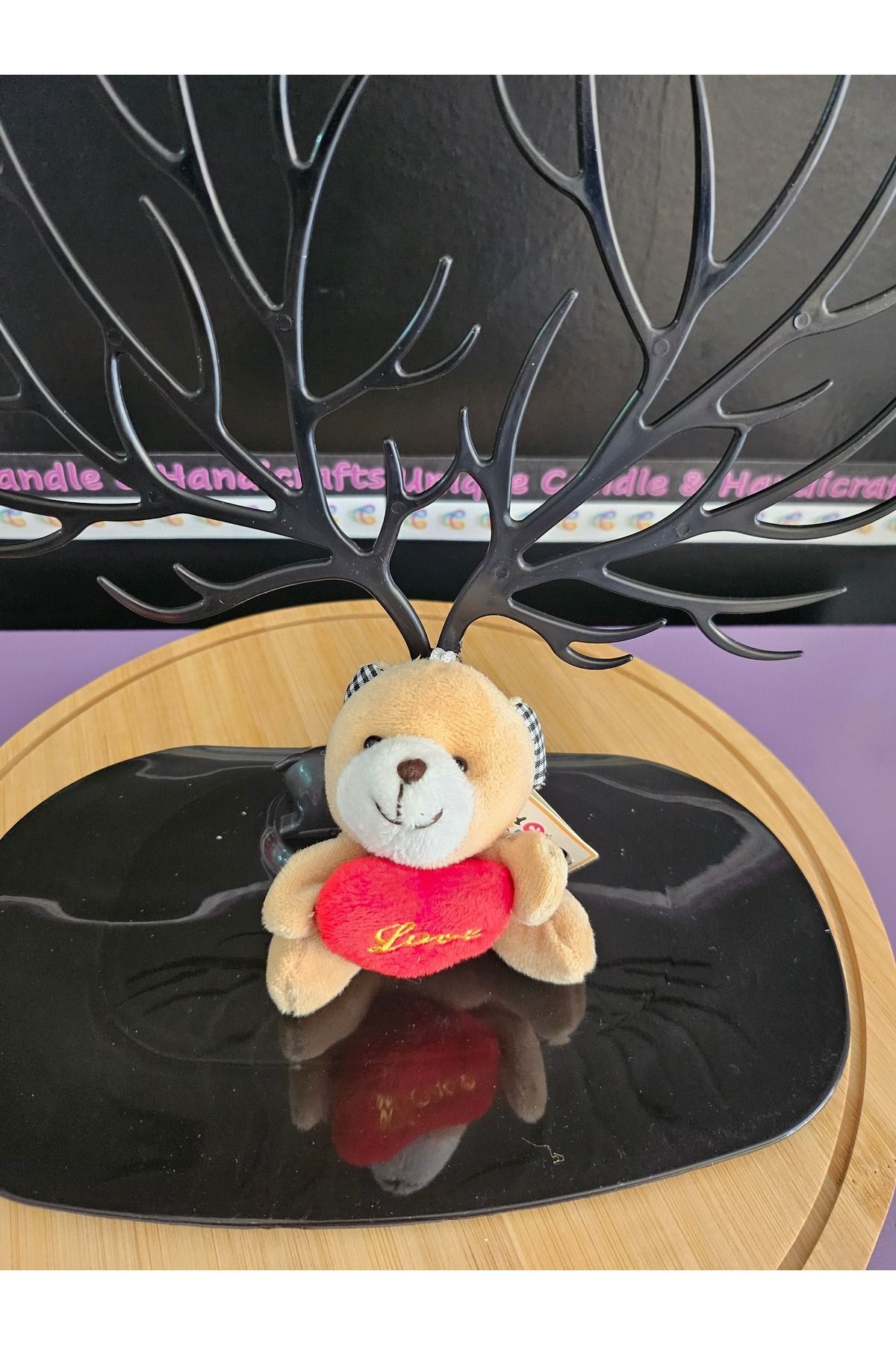 NO BRAND Peluş Ayıcık Anahtarlık