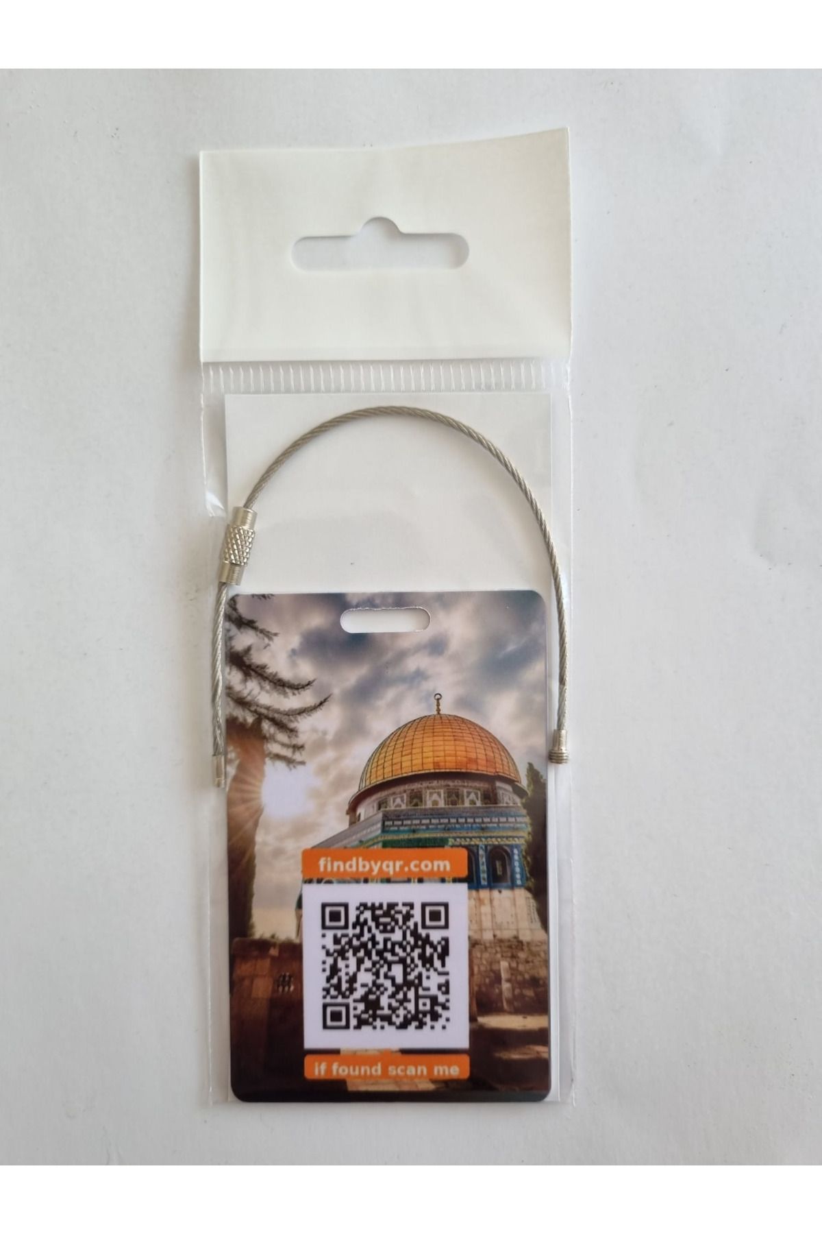 DEMSOFT Bavul Etiketi Qr Kodlu Kudüs