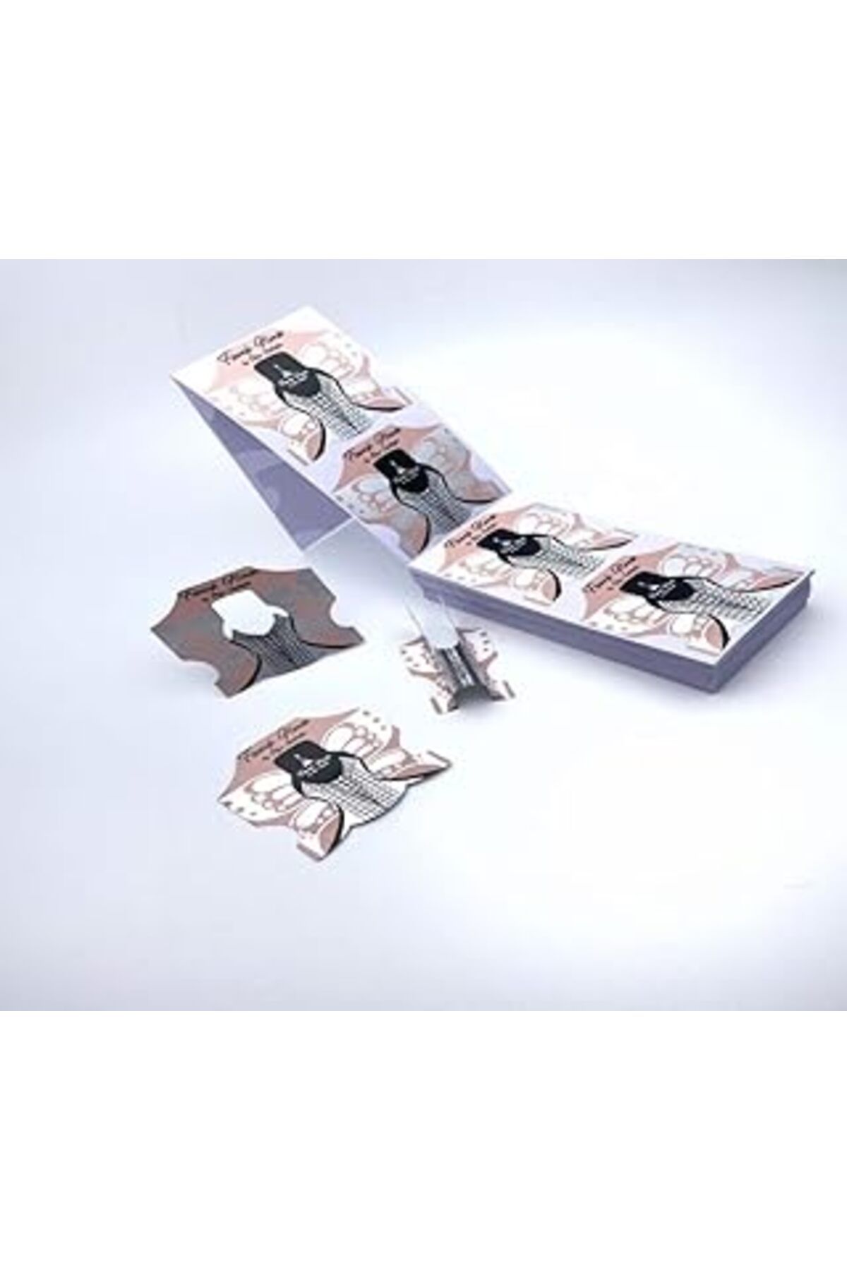 Pazarcan French House Protez Tırnak Şablonu 1 Paket 200 Adet