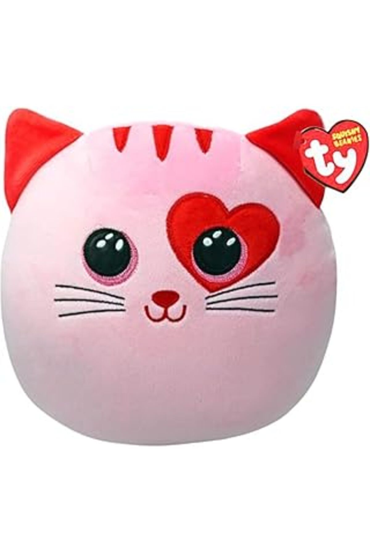 Mu Art Ahşap Ty Flirt Cat Pink Val Squish 10