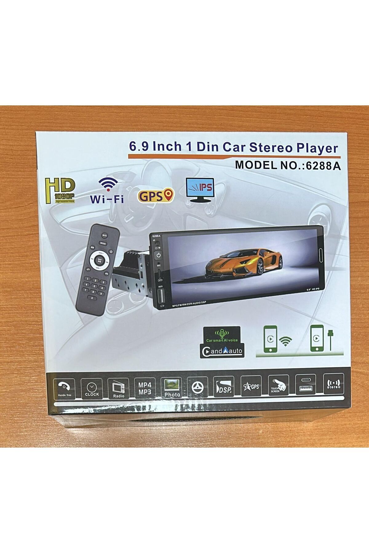 Bolsat DEXTEL DEX-6288A 6.9'' 2GB+32GB ANDROİD WİFİ GPS IPS CARPLAY TOFAŞ SERİSİ OTO TEYP