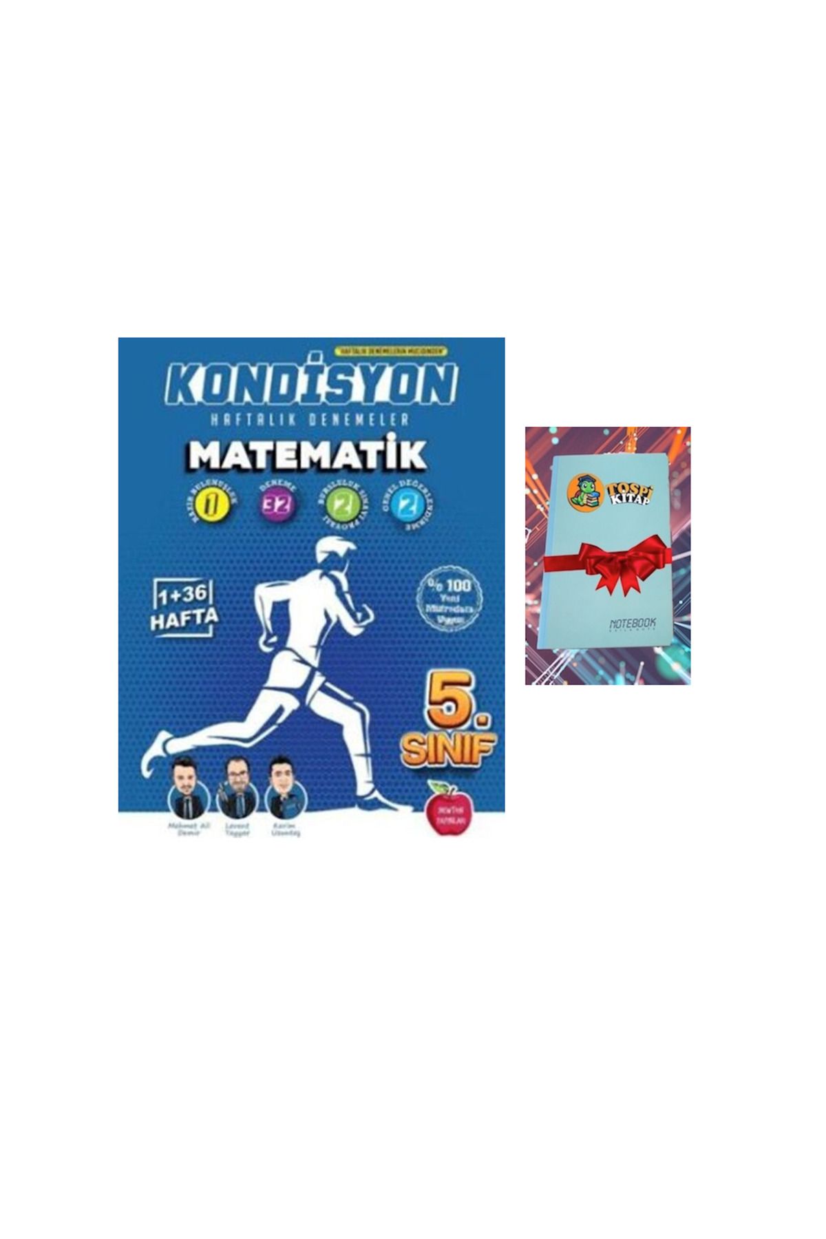 Newton Yayınları 5.Sınıf Kondisyon MATEMATİK Deneme ( NOT DEFTERİ HEDİYE)