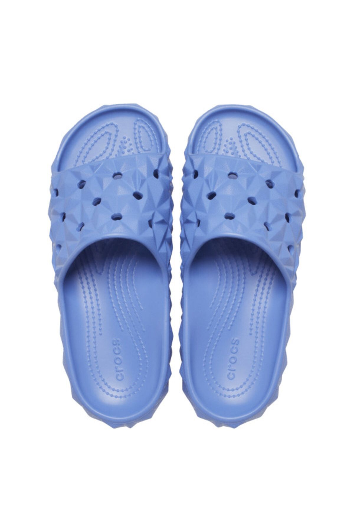 Crocs-Papuci Classic Geometric Slide v2 41-42 EU - M8/W10 US Albastru - Albastru Elementar 5