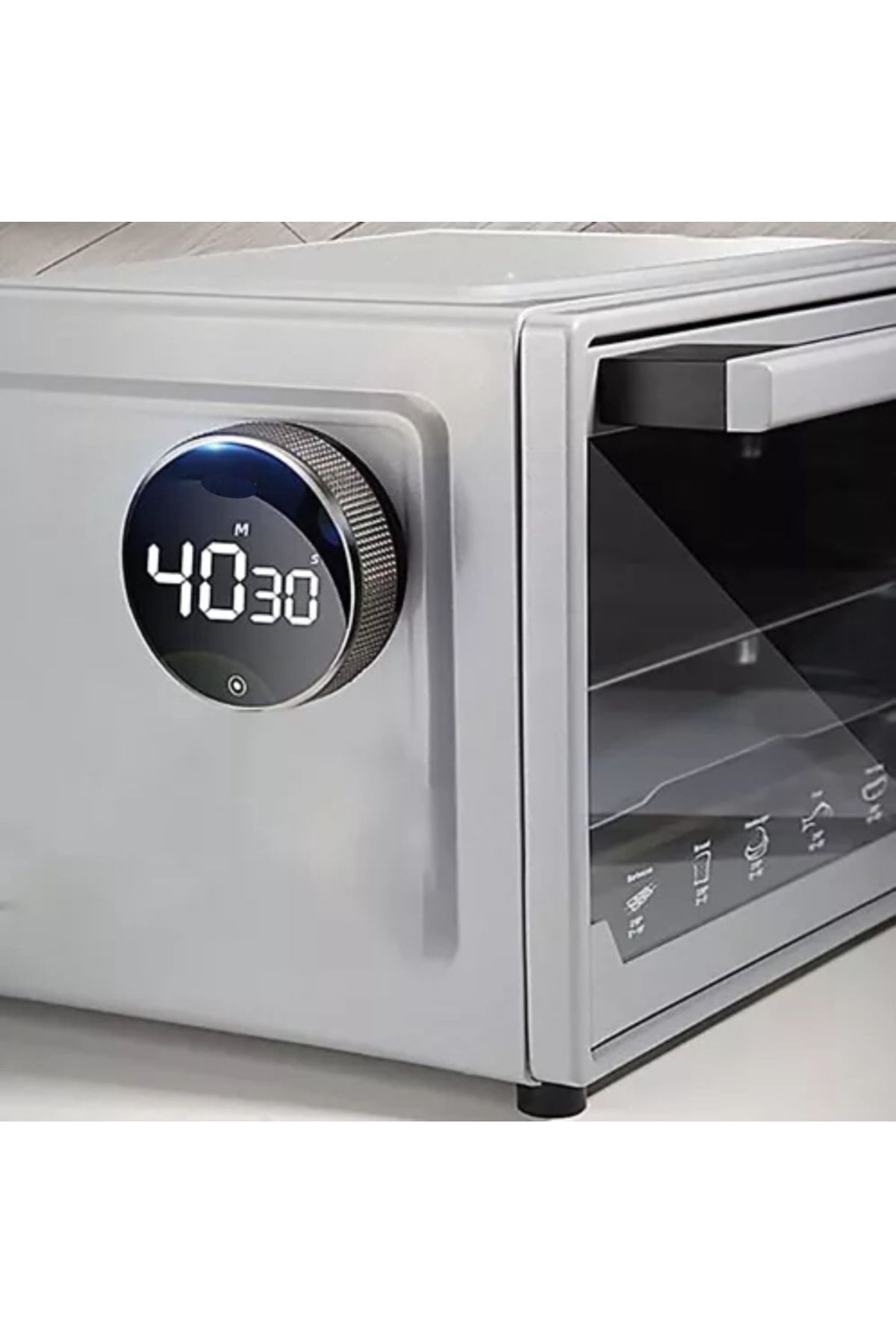 ideal STORE-Cronometru Digital idealSTORE, Magnet Puternic, Utilizare Universala, Control Volum, Display LCD, Al 4