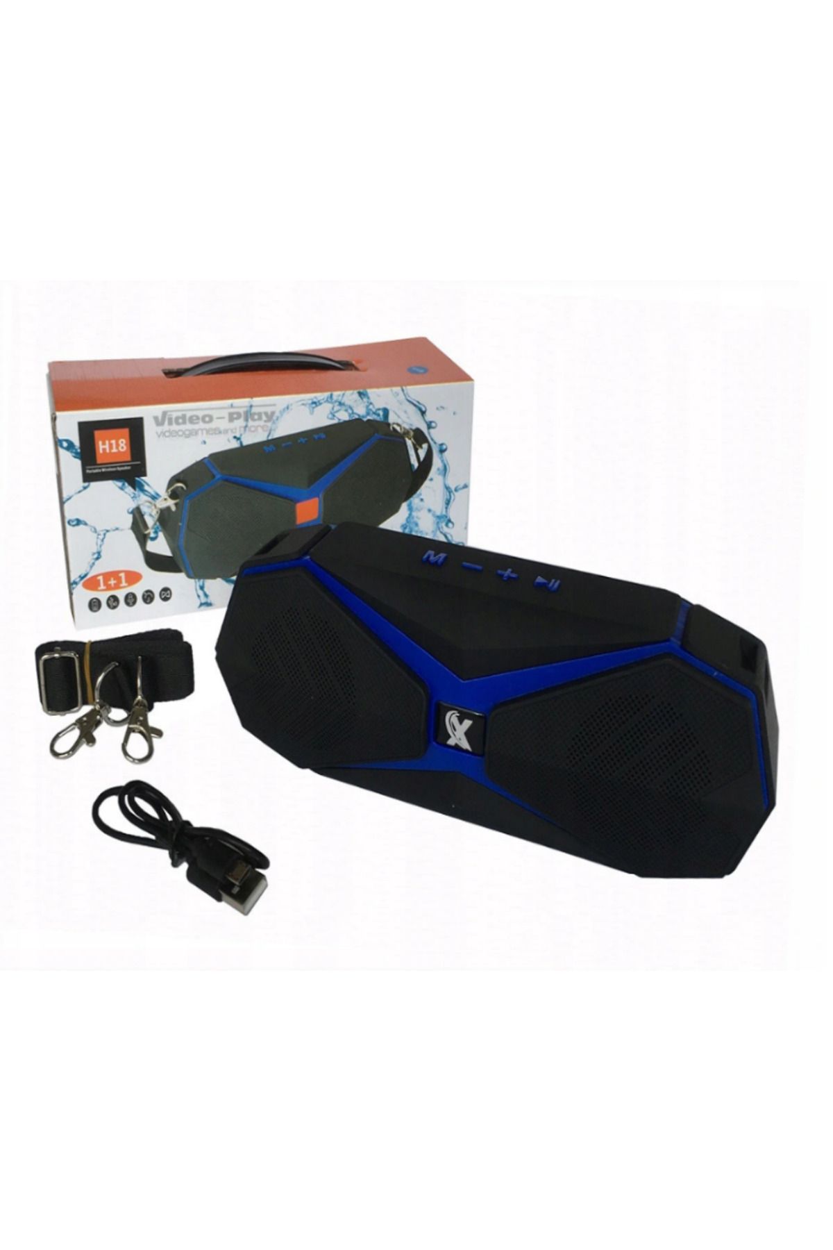 ideal STORE-IdealSTORE portable bluetooth speaker, Multifunctional, USB port, Micro USB, microSD port, dimensions 4
