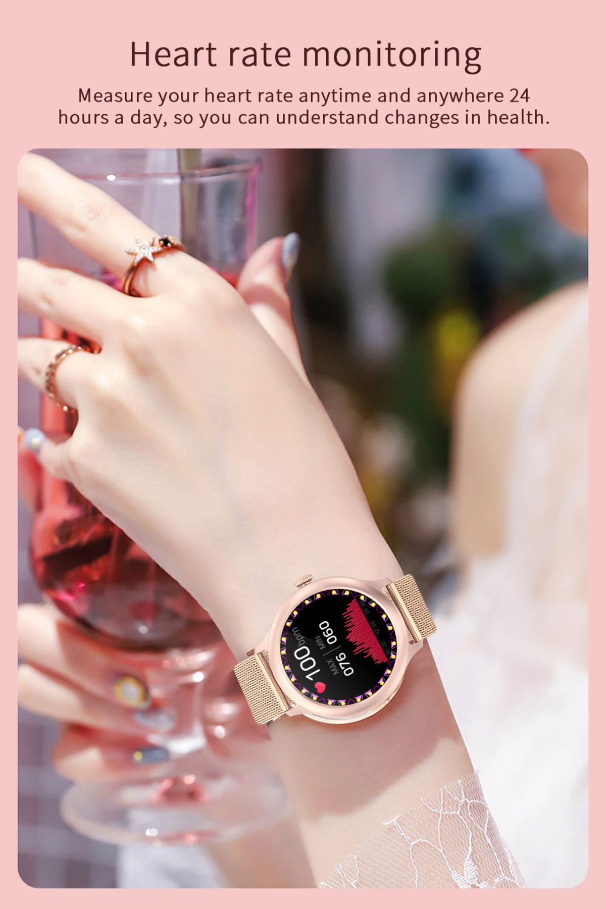 ideal STORE-Smartwatch idealStore PowStell, Design Slim, Moduri MultiSport, Monitorizare Sanatate, Memento Perso 6