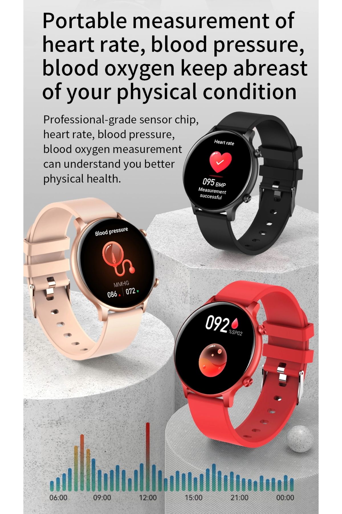 ideal STORE-Ceas SmartWatch Versa idealStore, Dimensiunea Ecran 1.32 inch, Rezistent la Apa, Bluetooth, Monitor 9