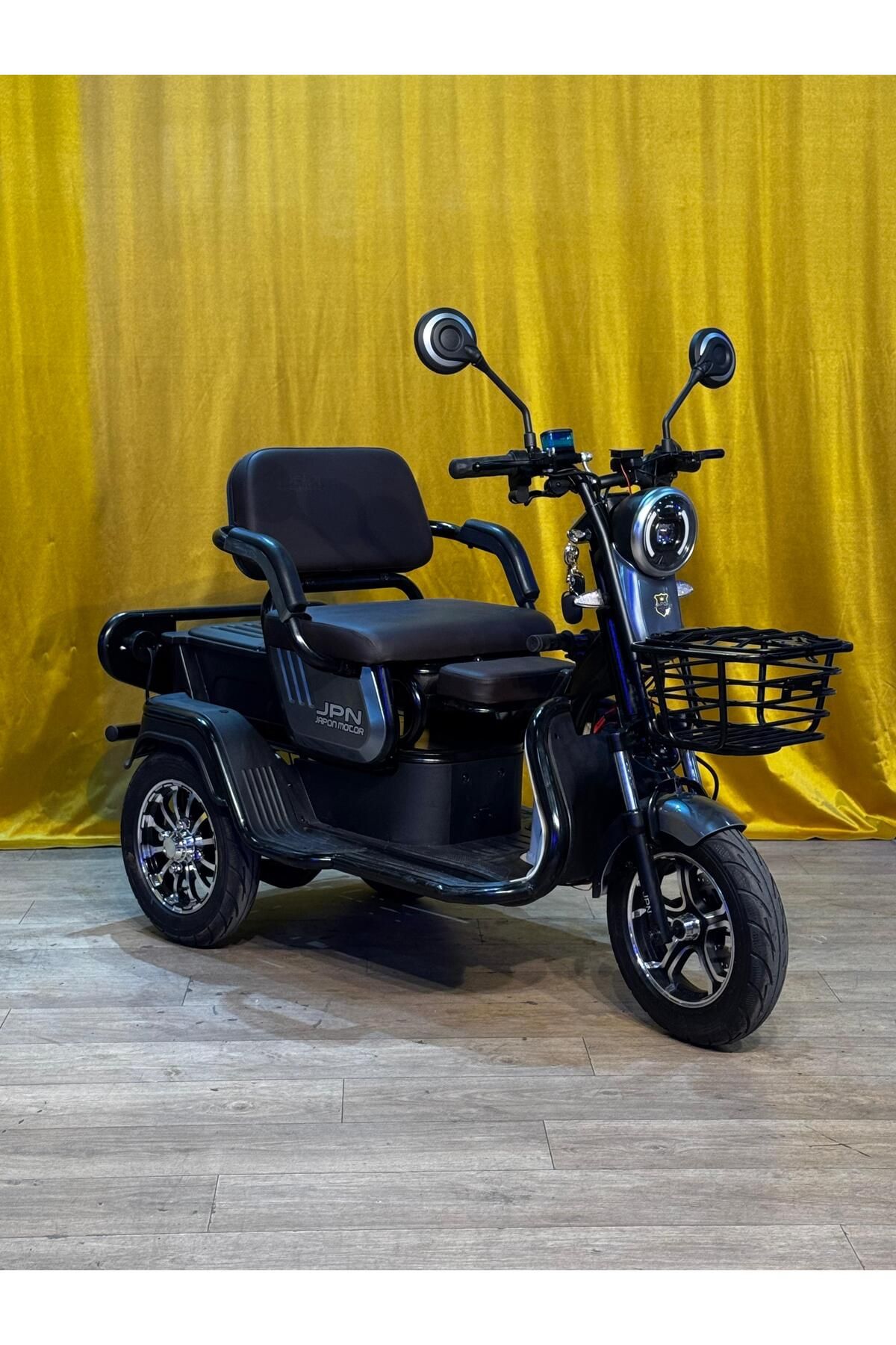 jpn MOTOR - JP 6000 3 TEKERLİ ELEKTRİKLİ TRİCYCLE - LİTYUM AKÜ