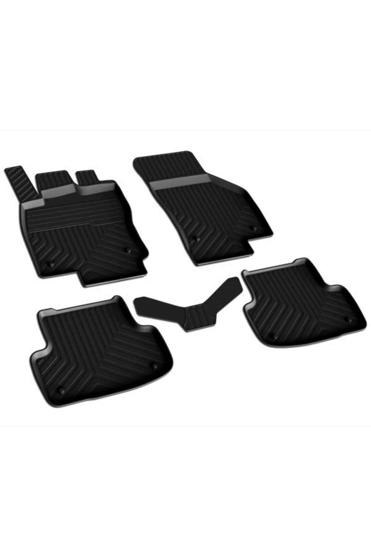 ferrous autoaccessories Skoda Octavia 3 Ferrous 4D Havuzlu Kauçuk Paspas 2013 2019