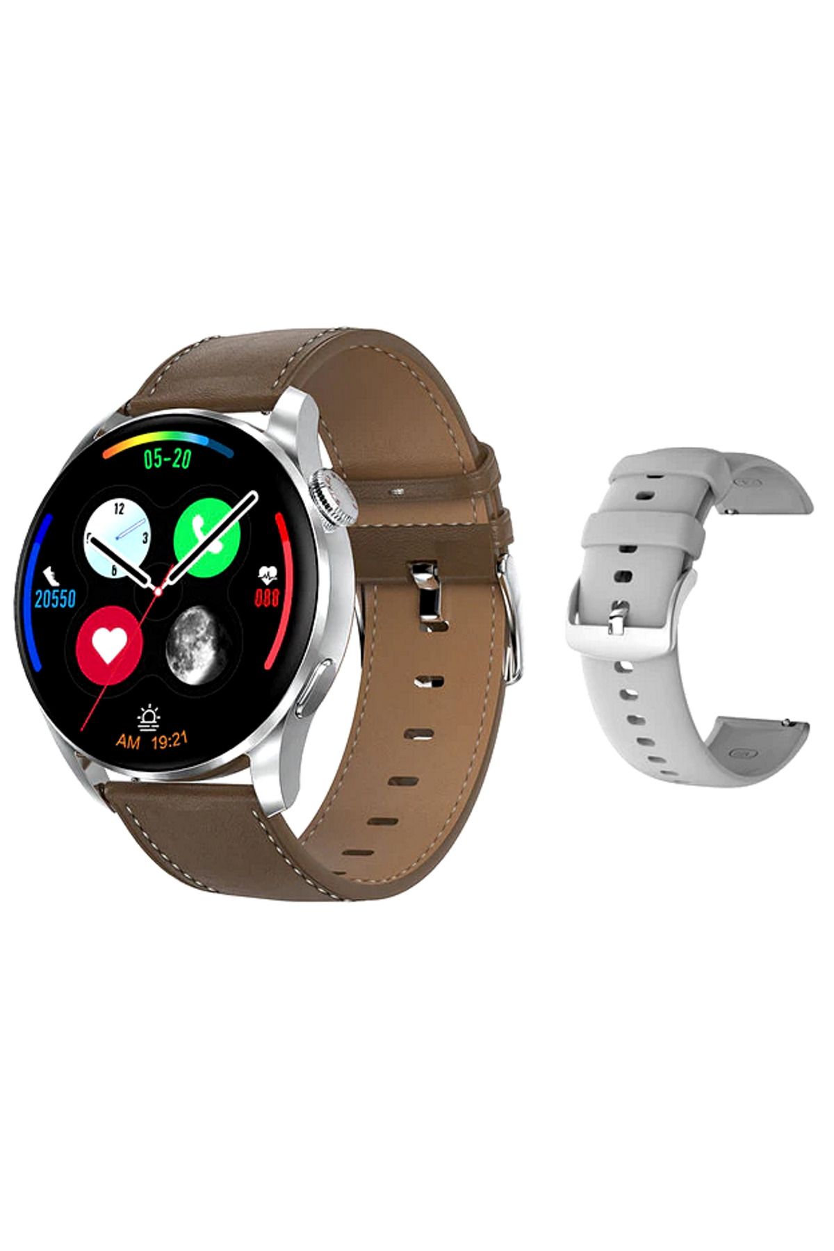 ideal STORE-Classy Premium SmartWatch idealStore, 1.36, Rotating Crown, Wireless Charging, Bluetooth Call 2