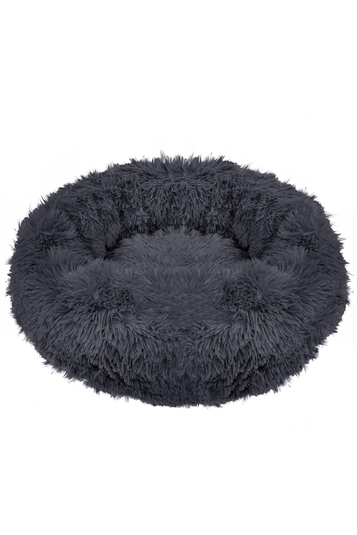 SERSIMO Pat Pentru Caini Si Pisici, Cu Husa Detasabila, Gri Inchis, 60cm - One Size