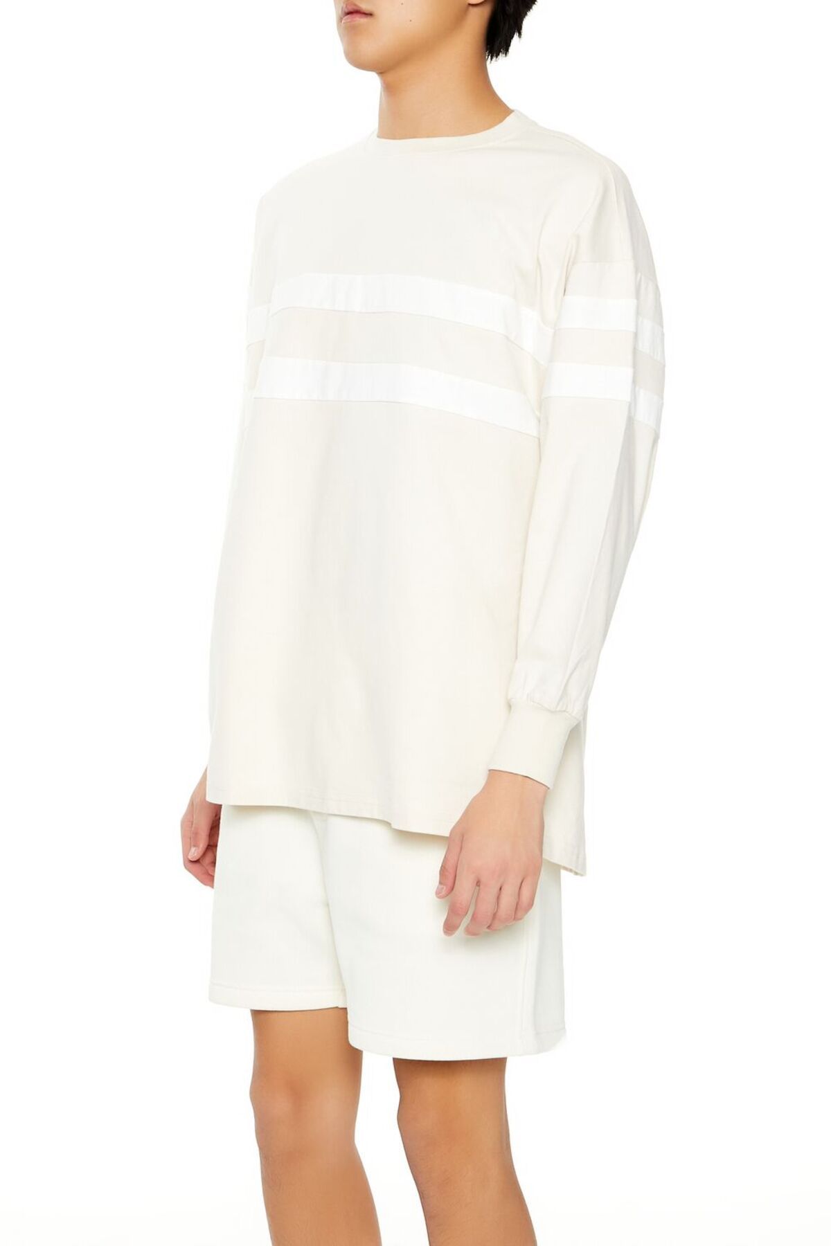 Forever 21 Active Çizgili Sweatshirt