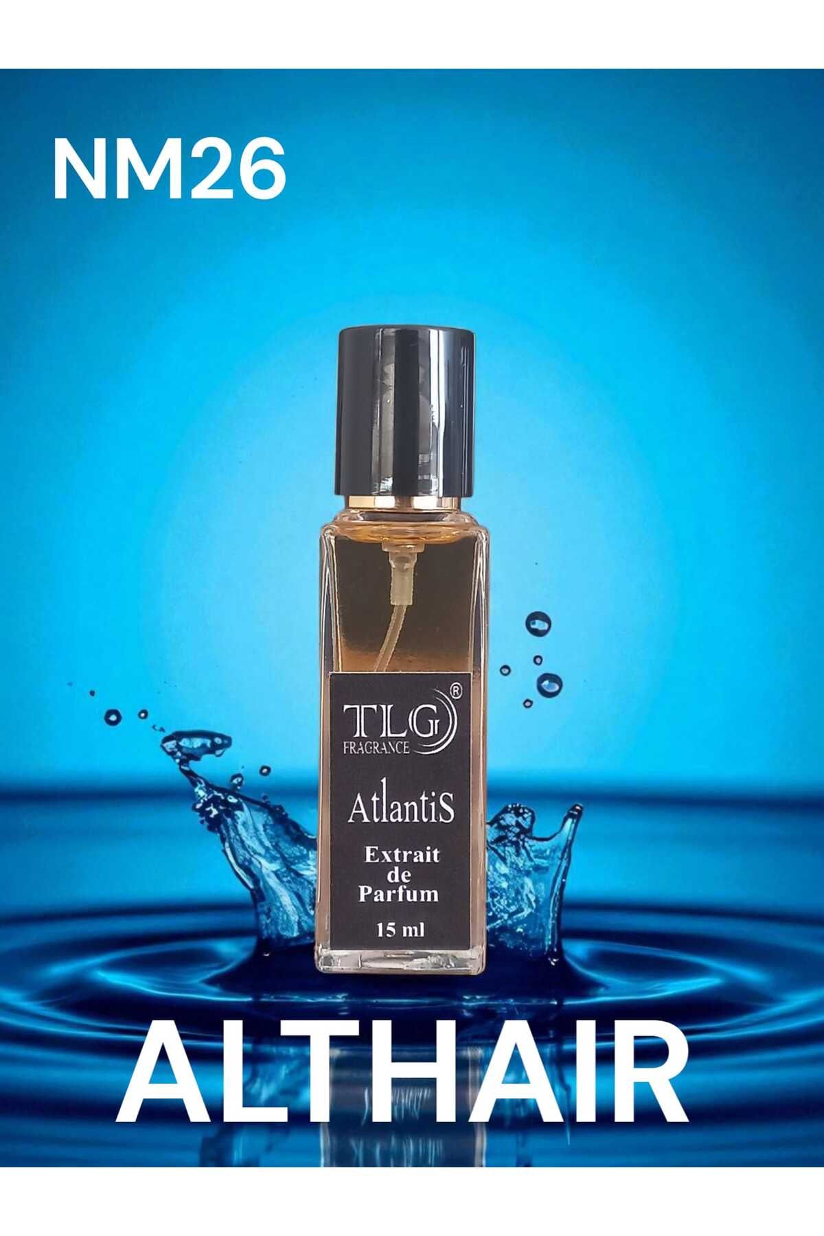 TLG TLGNM26e015 Althair Niche Extrait Erkek Parfümü, 15 ml (Cep Boyu)