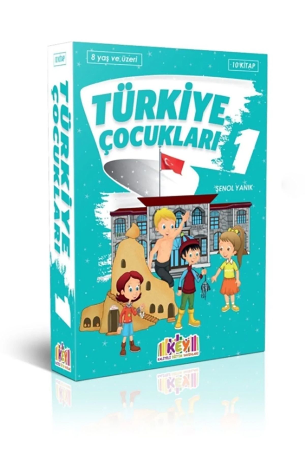 3K YAYIN Kaliteli Eğitim Yayınları (KEY) TÜRKİYE'NİN ÇOCUKLARI-1 Hikaye Serisi 10Kitap 8 Yaş+ 3.SINIF 4.SINIF