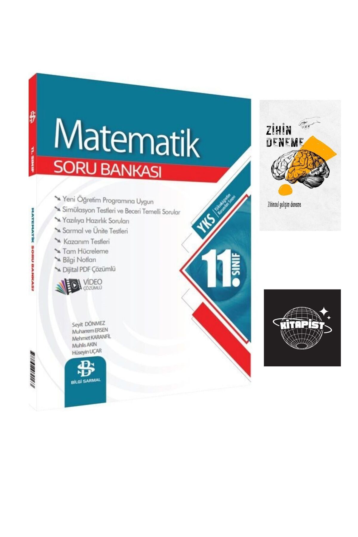 Bilgi Sarmal Yayınları BİLGİSARMAL 11.SINIF MATEMATİK SORU BANKASI 2026+ZİHİNDENEME-69