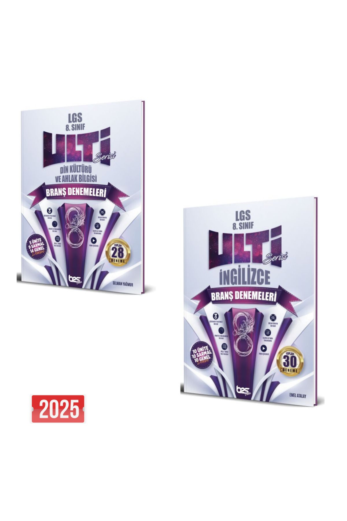 Bes Yayınları Ulti Yayınları 8. Sınıf Din Kültürü ve İngilizce Denemeleri