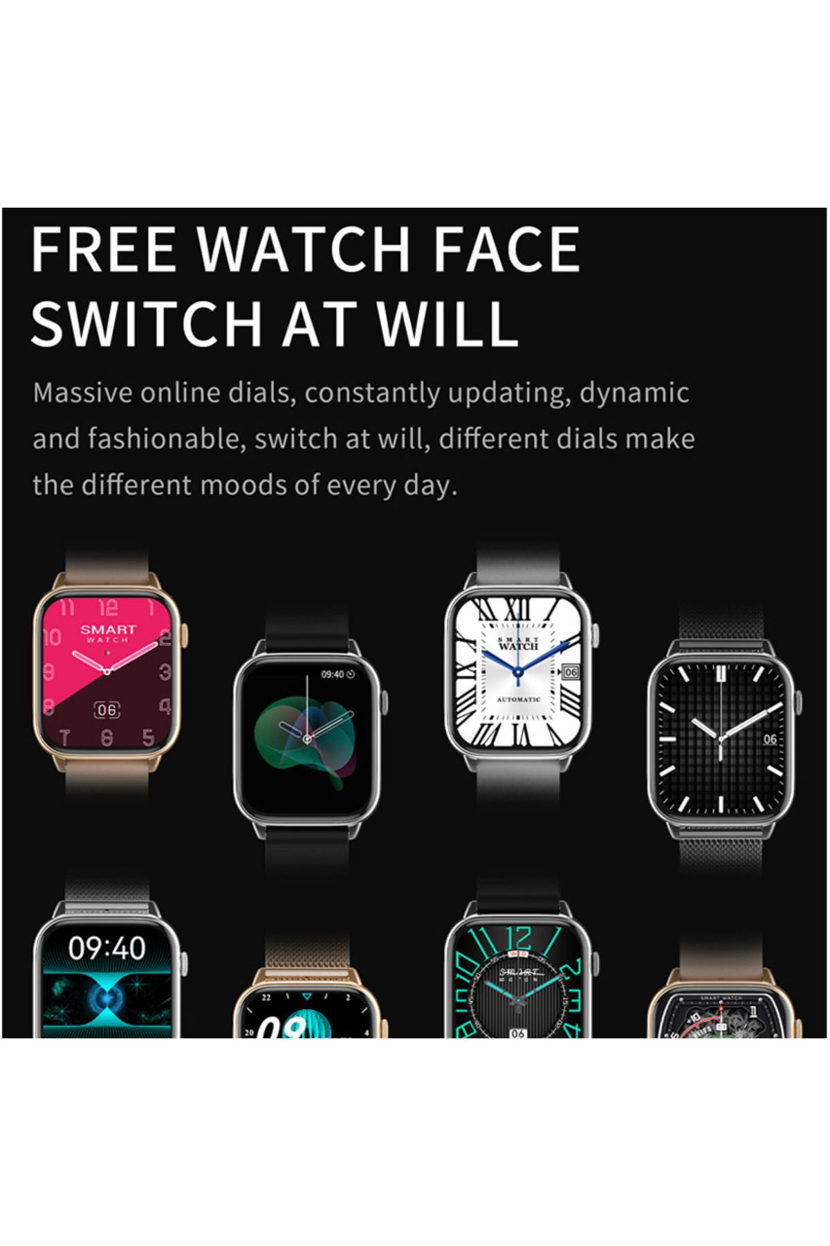 ideal STORE-Smartwatch Star Collection IdealStore, 1.85 inch Touch Screen, NFC, Call and Message Receiving 6