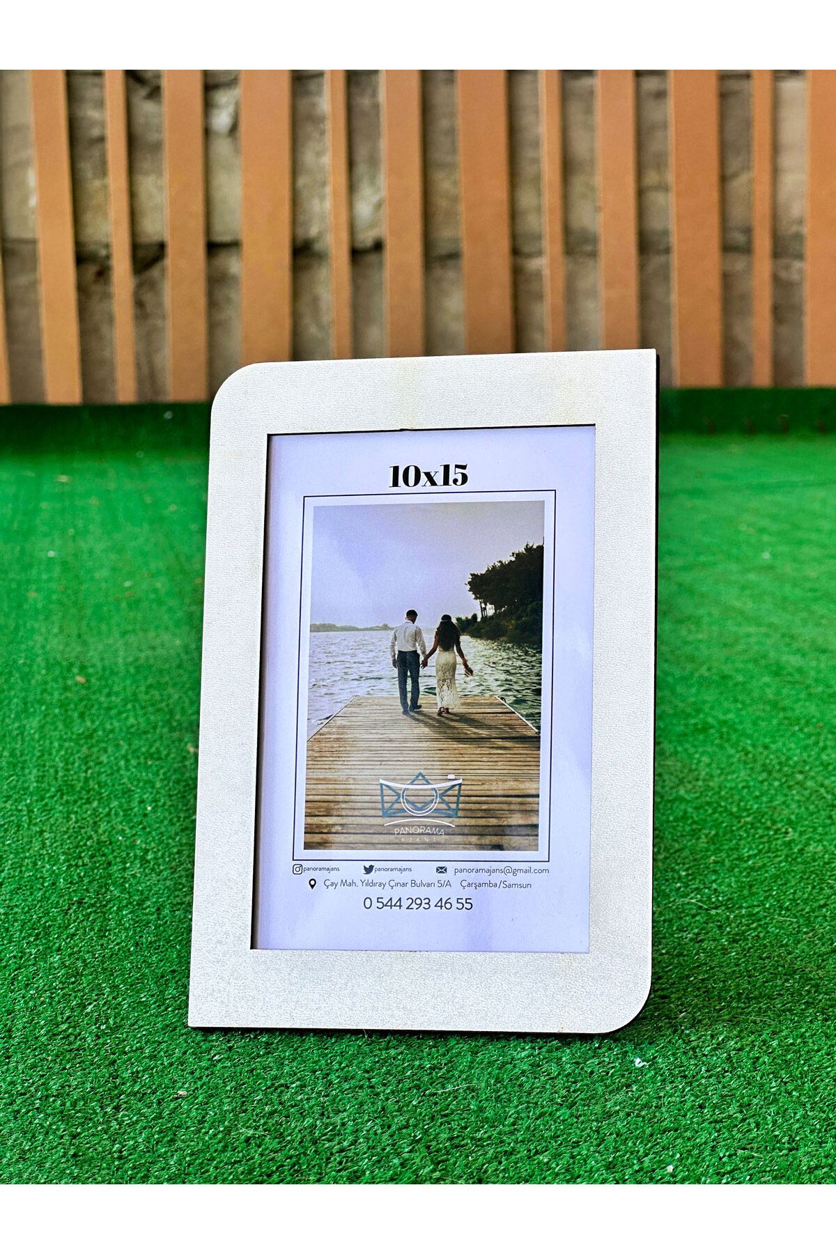 Panorama Ajans 10x15 Ahşap Fotoğraf Çerçevesi