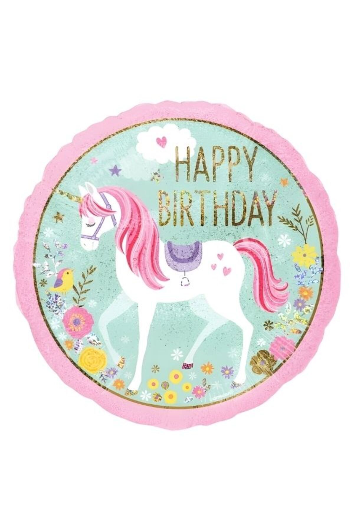 PartiCompany 🦄🎉 Unicorn Figürlü Folyo Balon