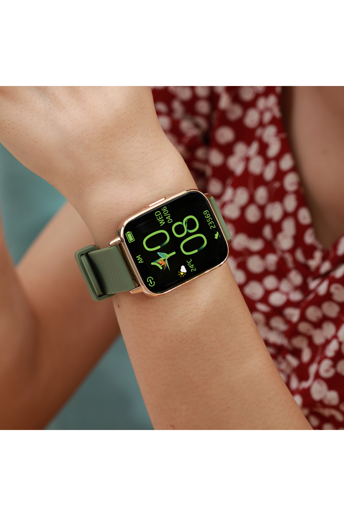 ideal STORE-Smartwatch idealStore UpBest23, Bluetooth Call, Built-in Speaker and Microphone, Voice Assistant, NFC, 6