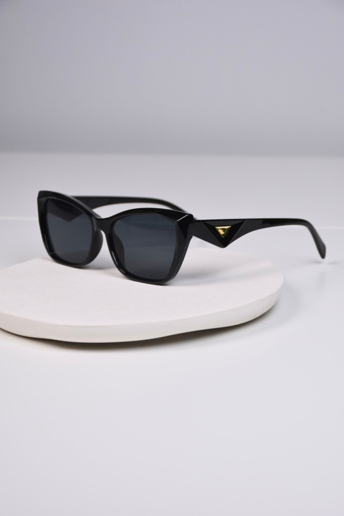 LOOKUP Güneş Gözlüğü Cat Eye Unisex UV400 Korumalı Silme Bezi Ve Kılıf Hediyeli Yeni Sezon