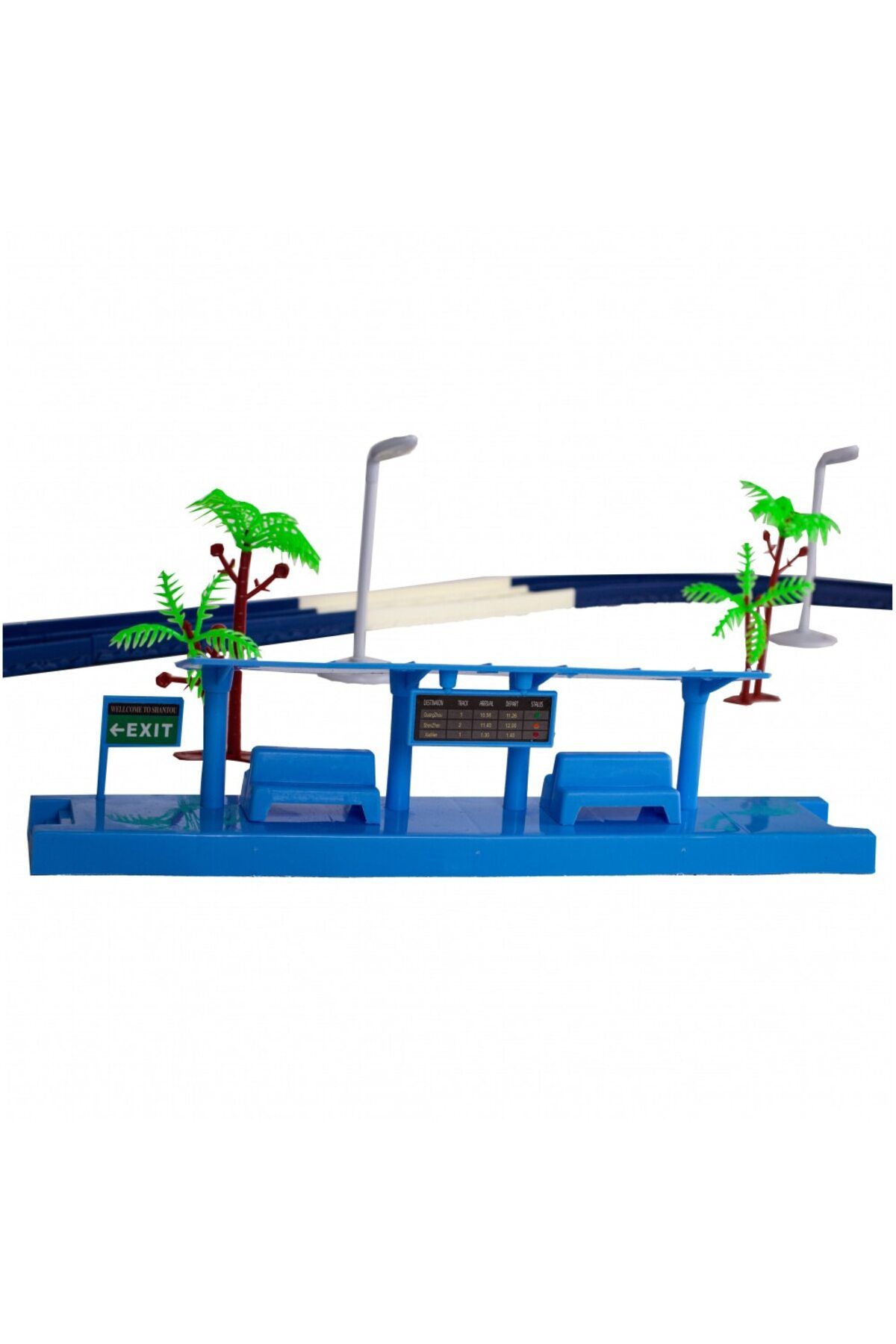 ideal STORE-idealSTORE High Speed ​​Railway Train Electric Circuit, Accessorized with Sounds and Lights, Includes Train 7