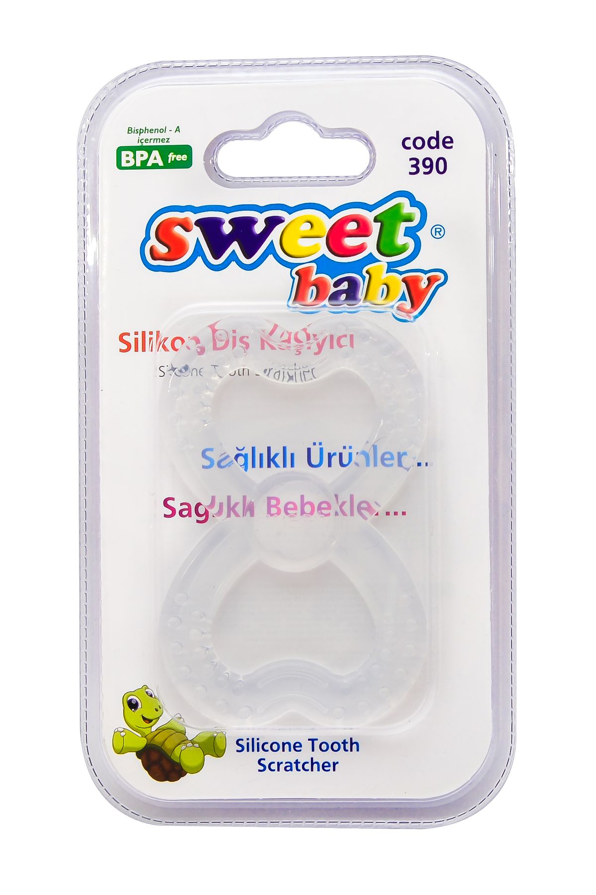 SWEET BABY Komple Silikon Diş Kaşıyıcı