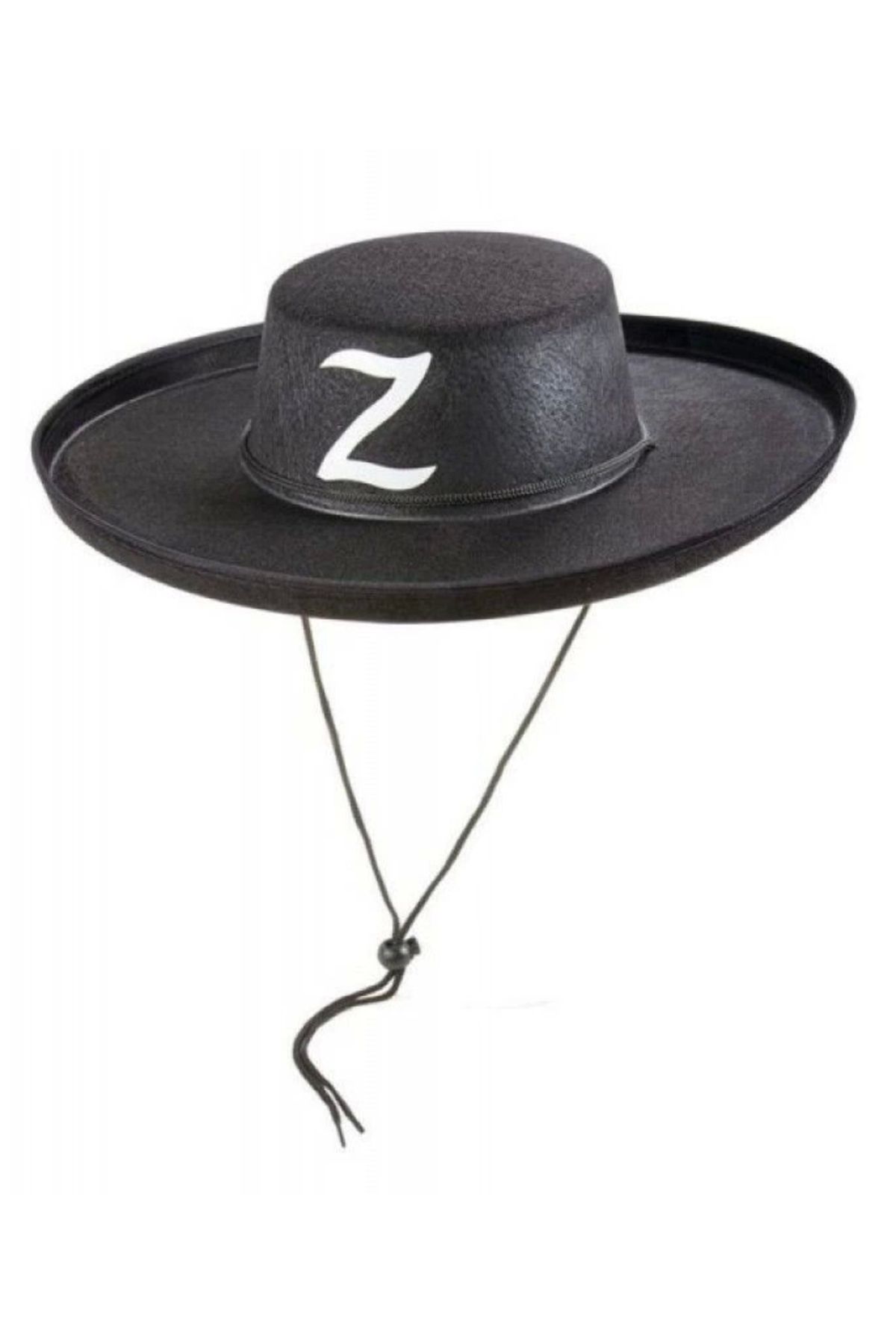 CANSA Z Logolu Çocuk Boy Bağcıklı Zorro Şapkası