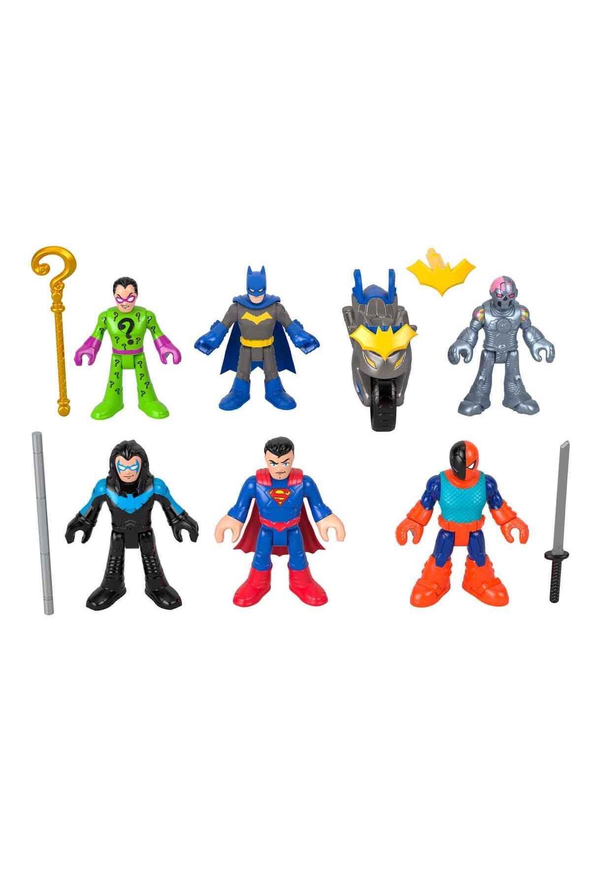 DC Imaginext Super Friends Deluxe Figür Paketi HXF94 - Fiyatı