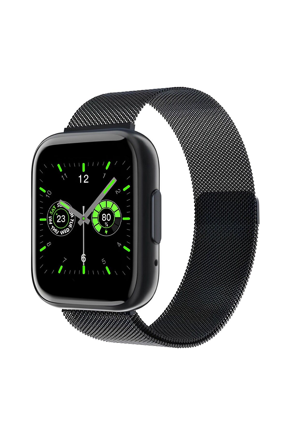 ideal STORE-Ceas Smartwatch TimeS Collection IdealStore, Ecran Tactil 1.55 inch, Preluare Apeluri Bluetooth, Not 2