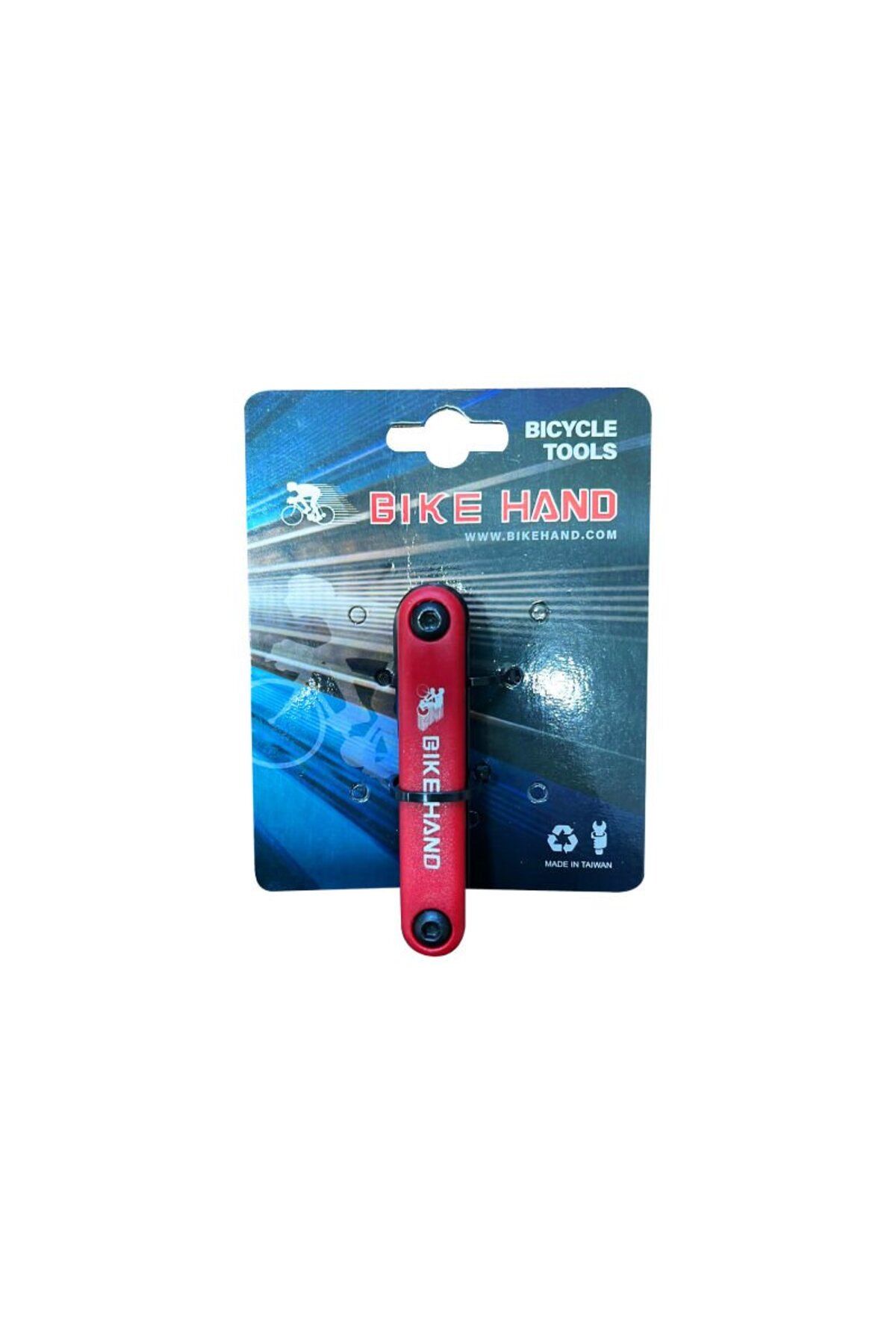 Bike Hand Yc-267 Alyan Çakı Seti 7 Fonksiyonlu Kırmızı