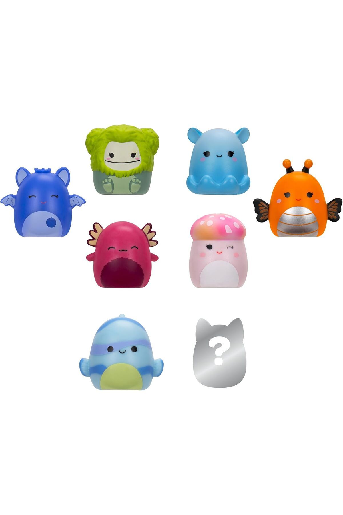 Squish-a-longs-Mini Squishy Fidget Toys for Kids | Soft Kawaii Squishies + 2 Accessories, Ring & Collector Guide 2