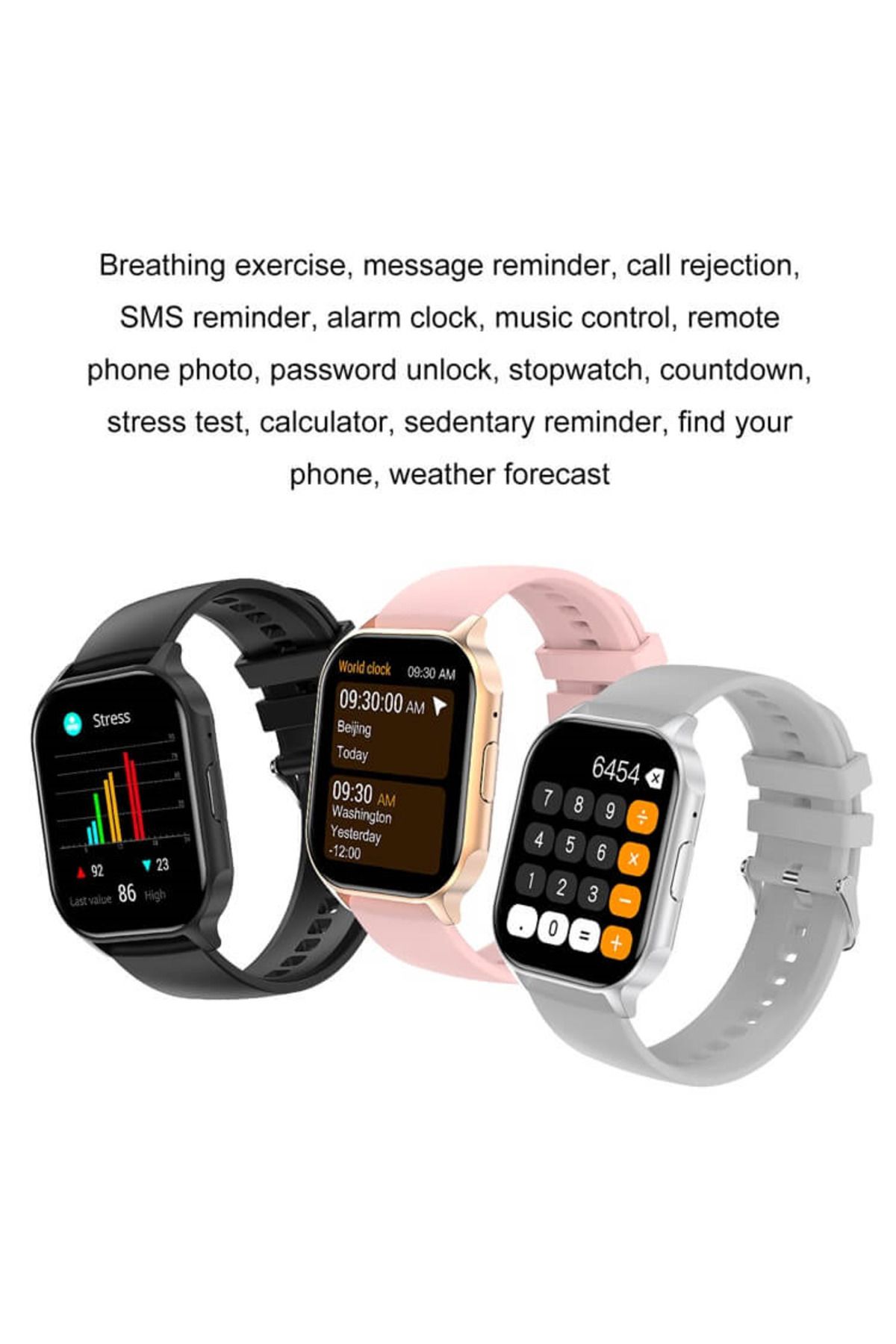 ideal STORE-Smartwach XiaWatch idealSTORE, ecran AMOLED, Efectuare Apel Bluetooth HD, NFC, Asistent Vocal, Monit 5