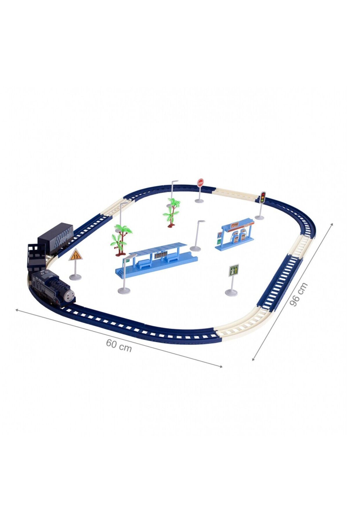 ideal STORE-idealSTORE High Speed ​​Railway Train Electric Circuit, Accessorized with Sounds and Lights, Includes Train 3